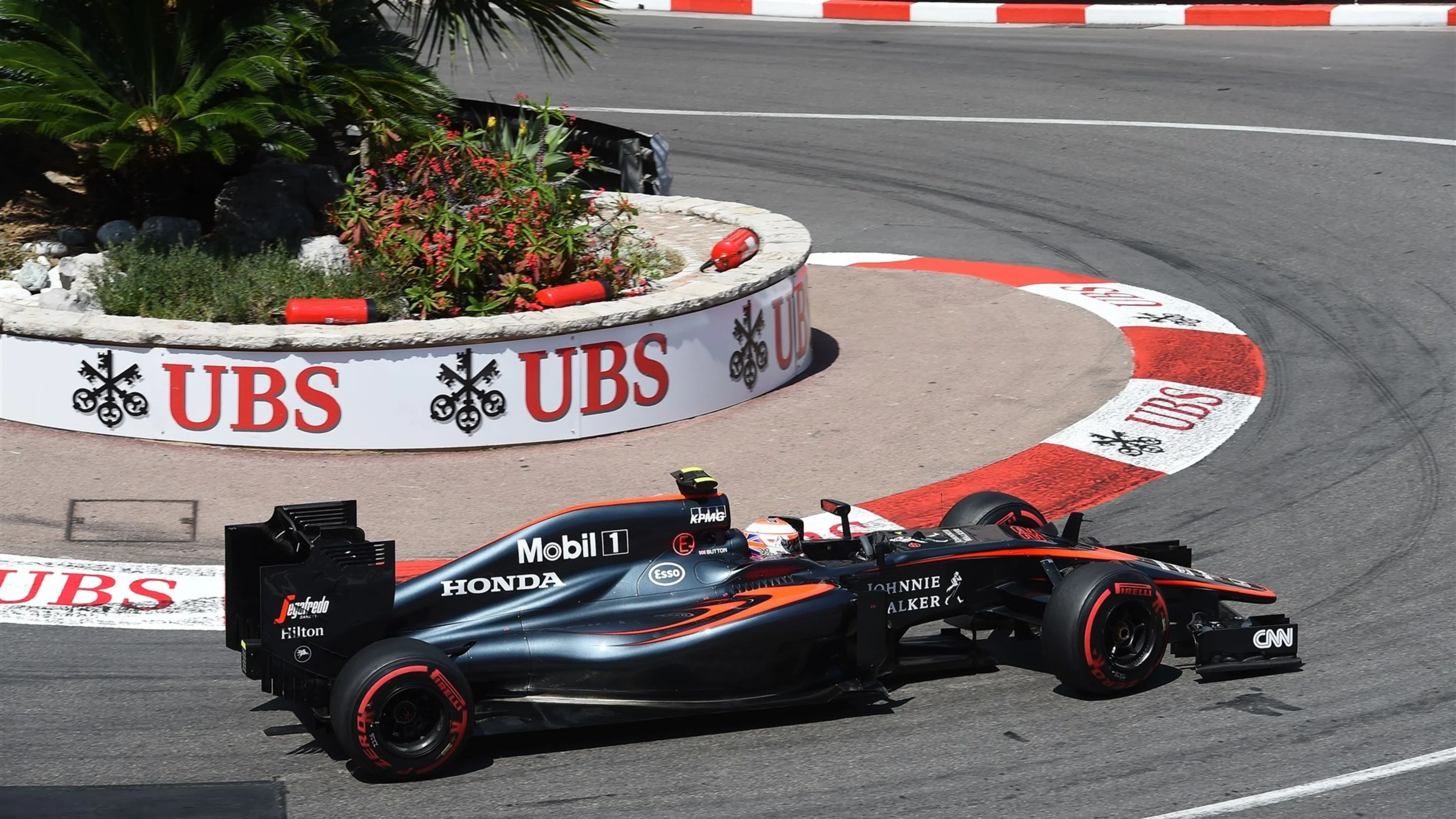 Jenson Button (GBR) McLaren MP4-30 at Formula One World Championship, Rd6, Monaco Grand Prix Race,