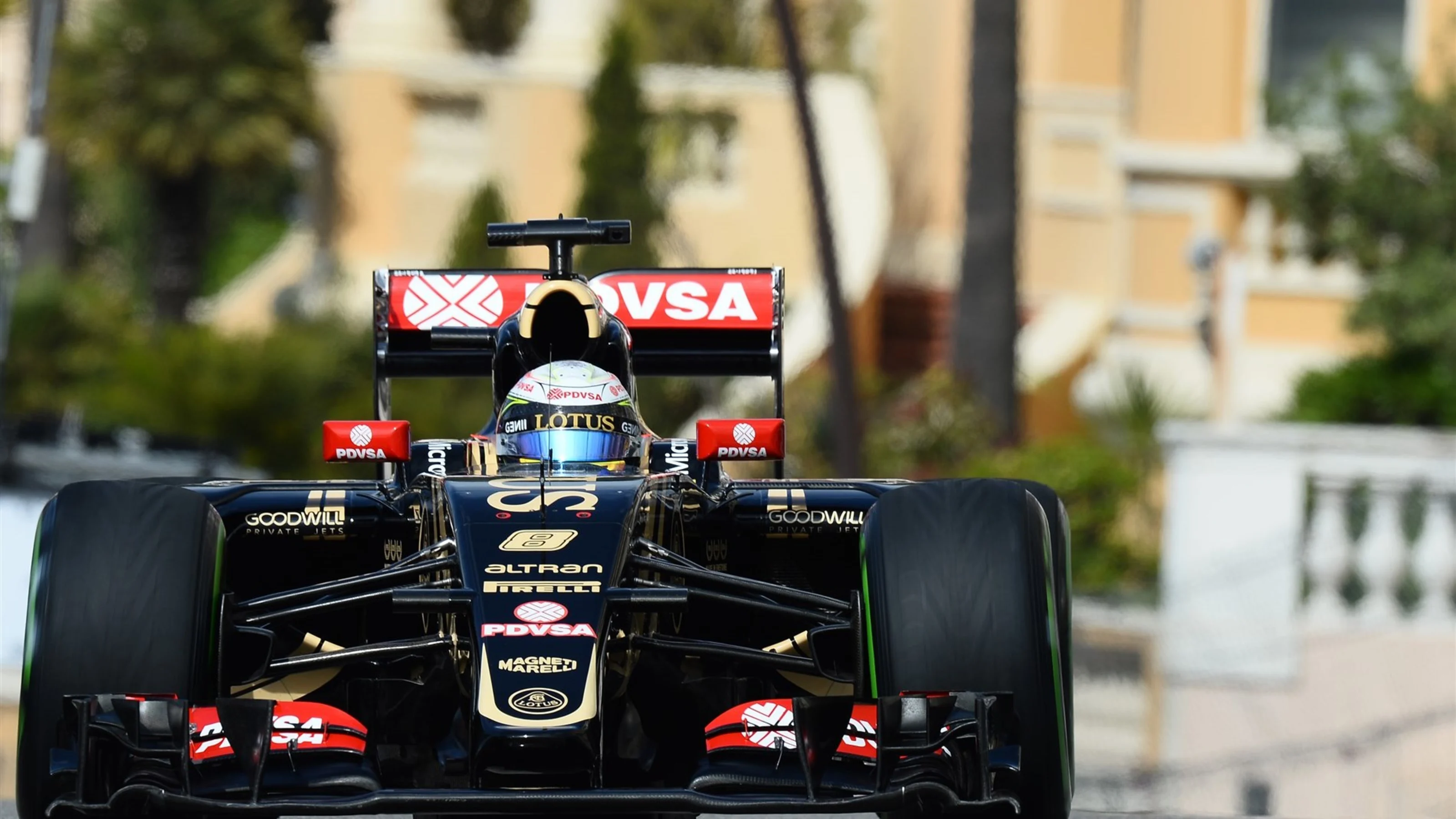 Romain Grosjean (FRA) Lotus E23 Hybrid at Formula One World Championship, Rd6, Monaco Grand Prix