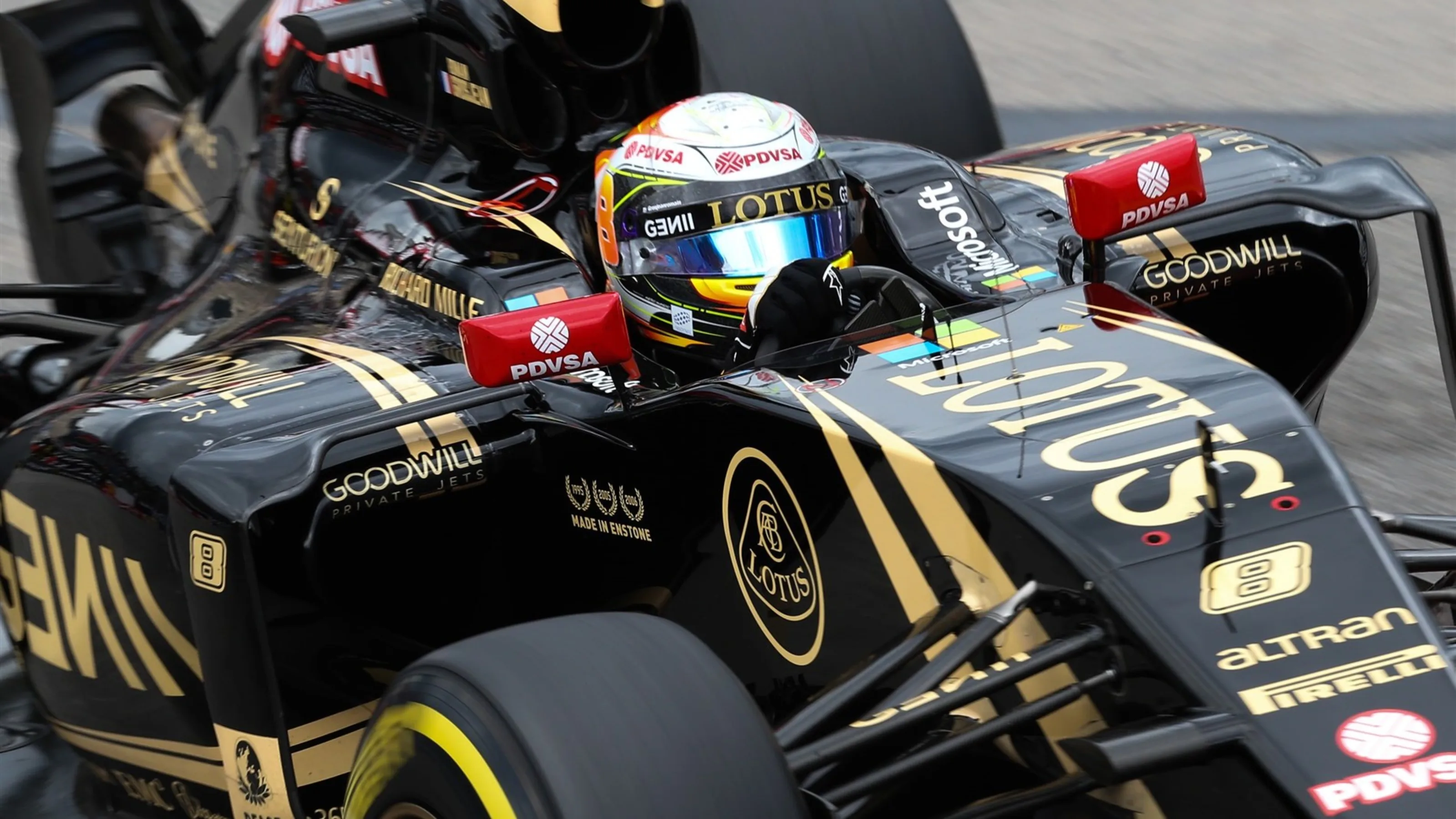 Pastor Maldonado (VEN) Lotus E23 Hybrid at Formula One World Championship, Rd6, Monaco Grand Prix