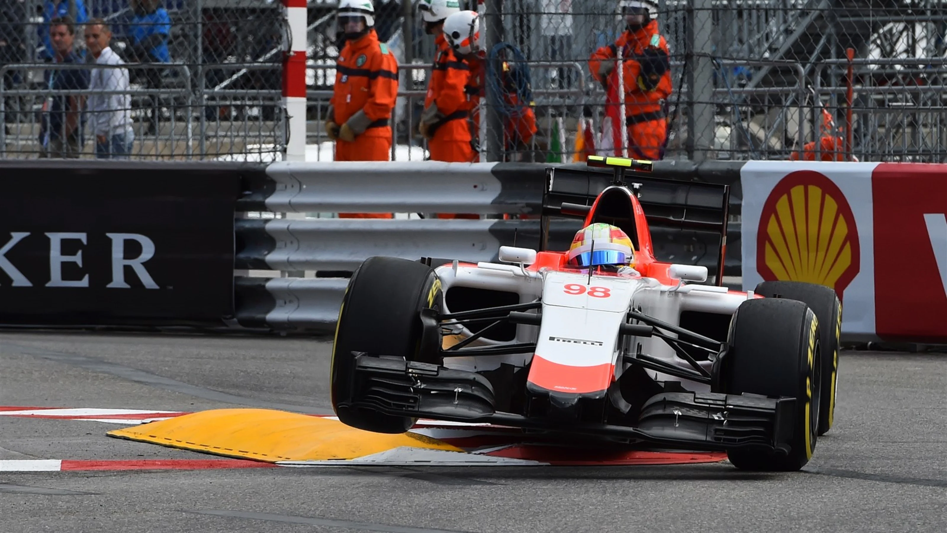 Roberto Merhi (ESP) Manor GP at Formula One World Championship, Rd6, Monaco Grand Prix Practice,