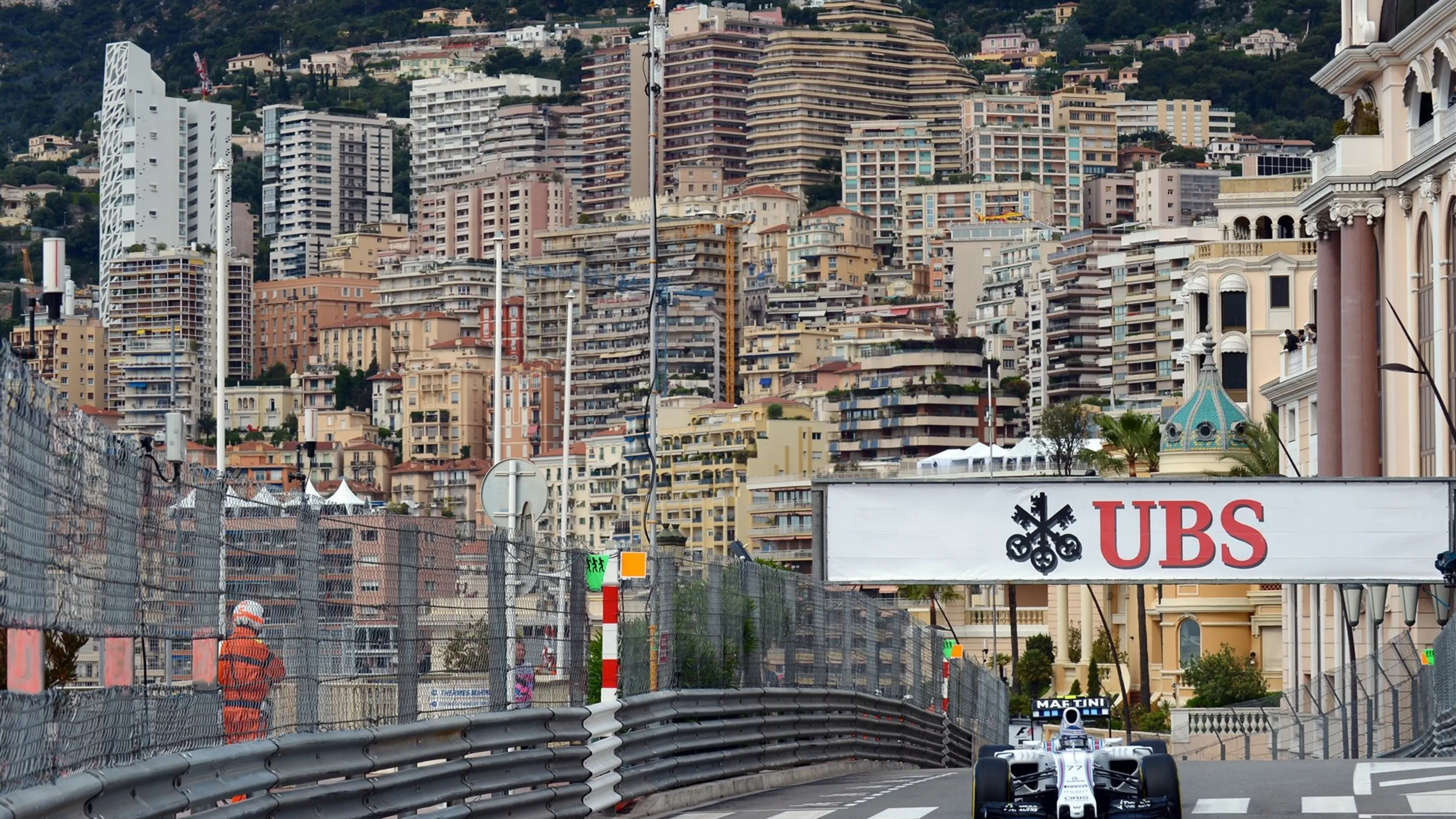 Valtteri Bottas (FIN) Williams FW37 at Formula One World Championship, Rd6, Monaco Grand Prix