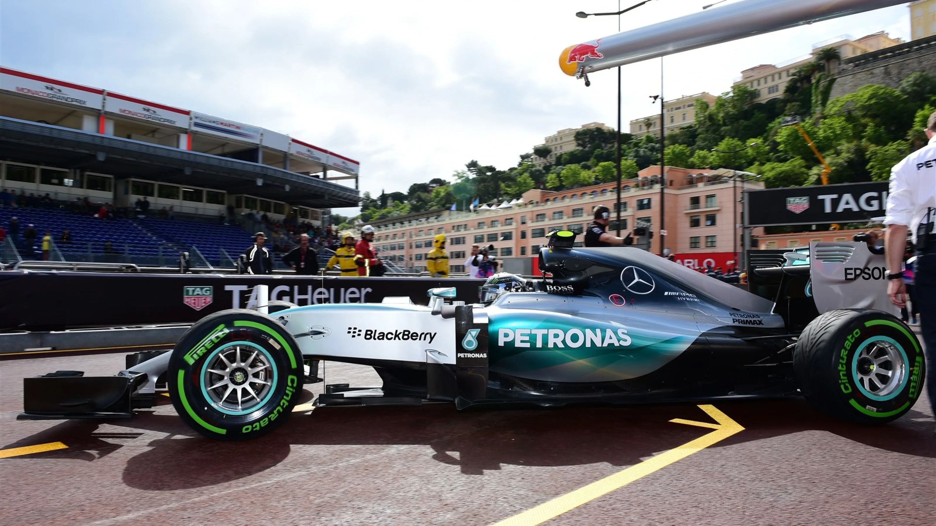 Nico Rosberg (GER) Mercedes AMG F1 W06 at Formula One World Championship, Rd6, Monaco Grand Prix