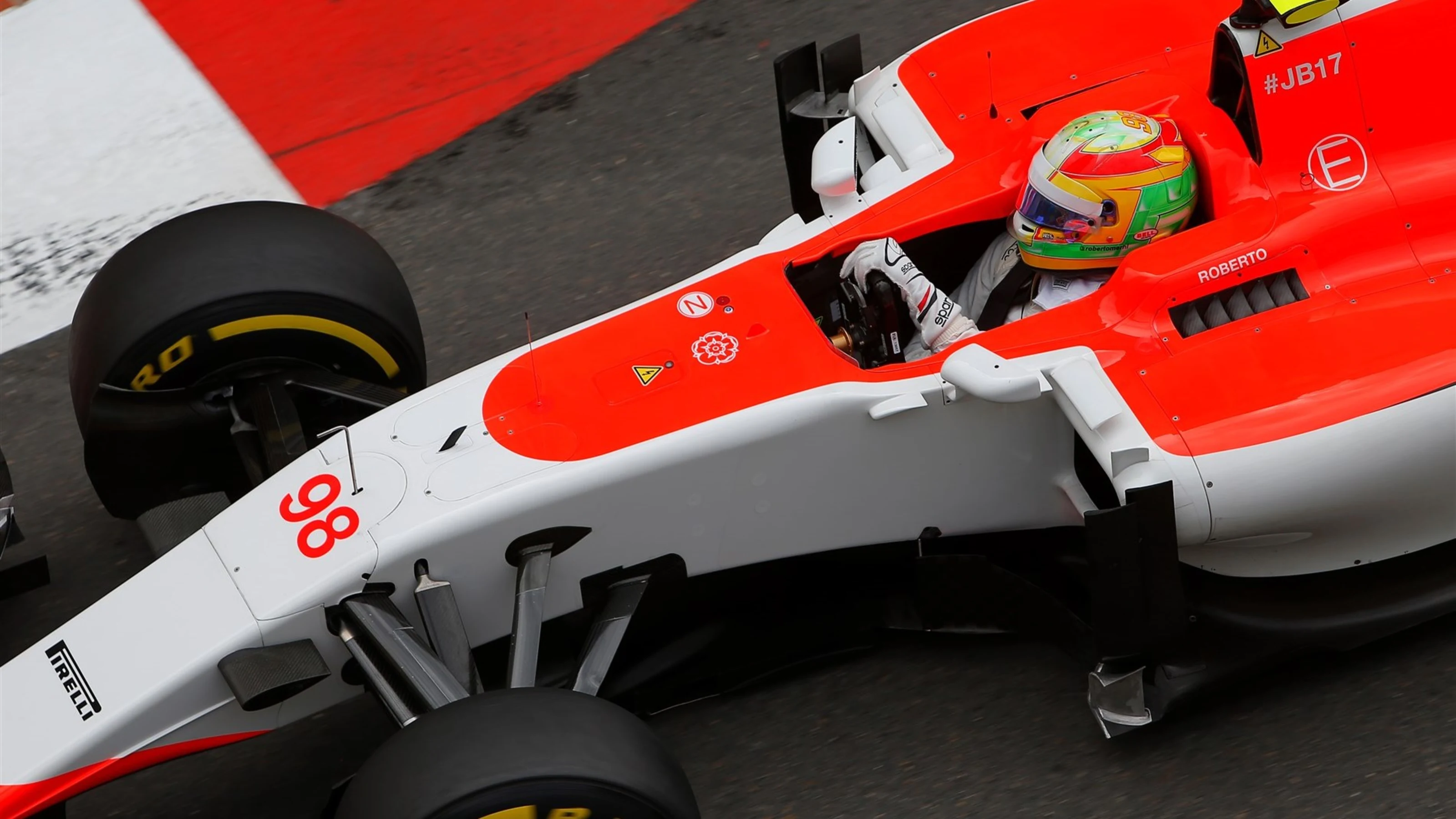Roberto Merhi (ESP) Manor GP at Formula One World Championship, Rd6, Monaco Grand Prix Practice,