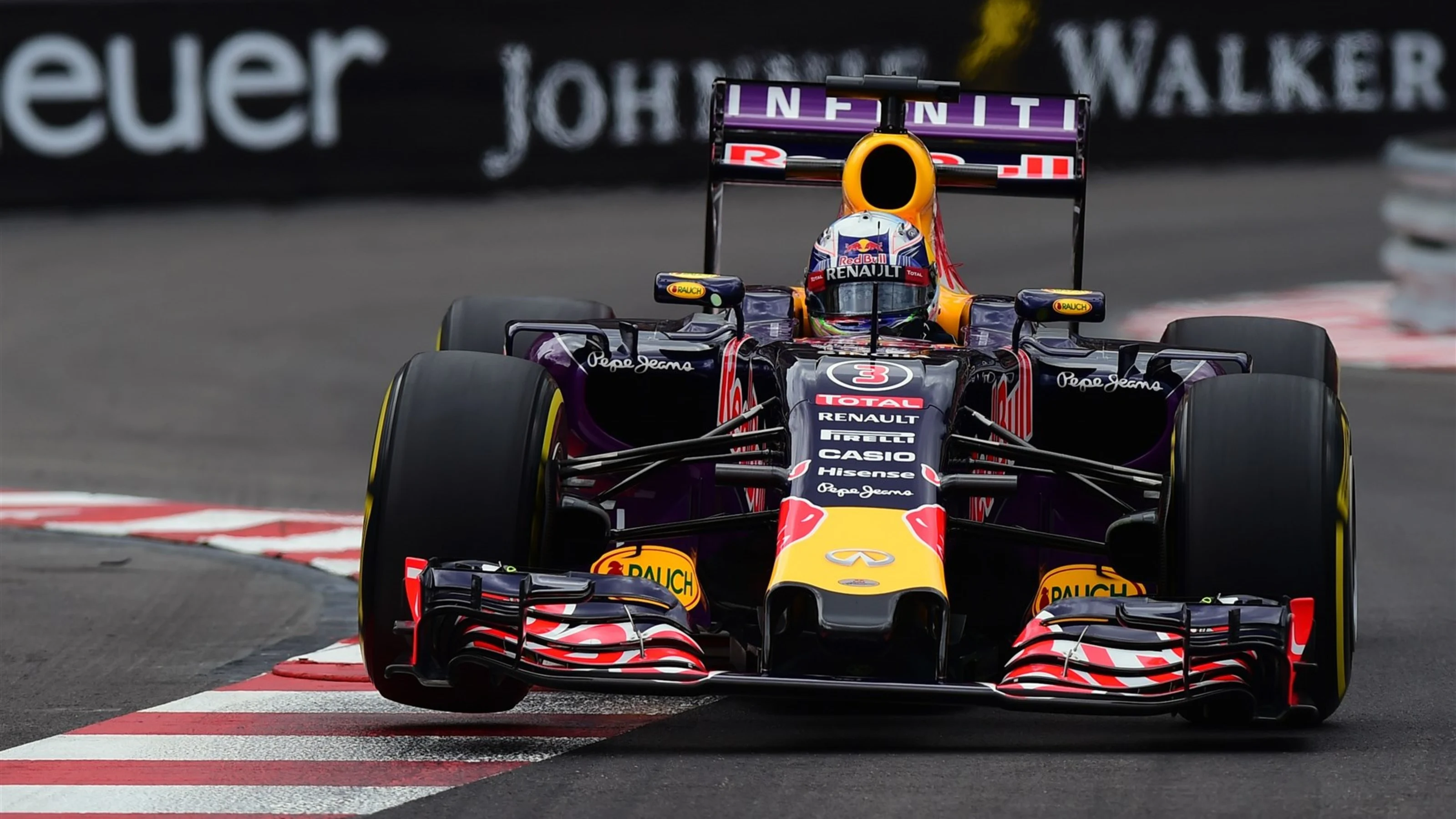 Daniel Ricciardo (AUS) Red Bull Racing RB11 at Formula One World Championship, Rd6, Monaco Grand