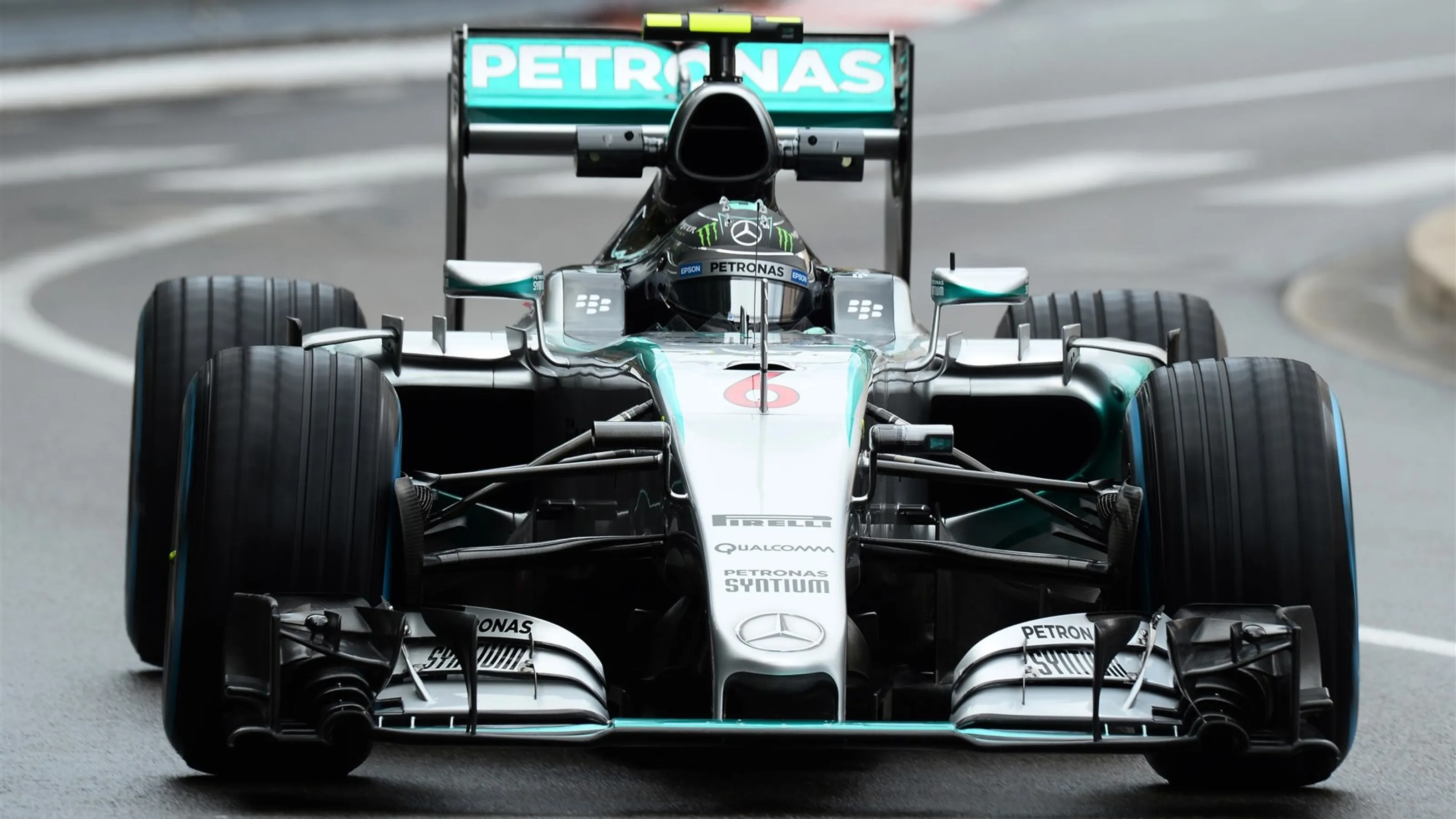 Nico Rosberg (GER) Mercedes AMG F1 W06 at Formula One World Championship, Rd6, Monaco Grand Prix