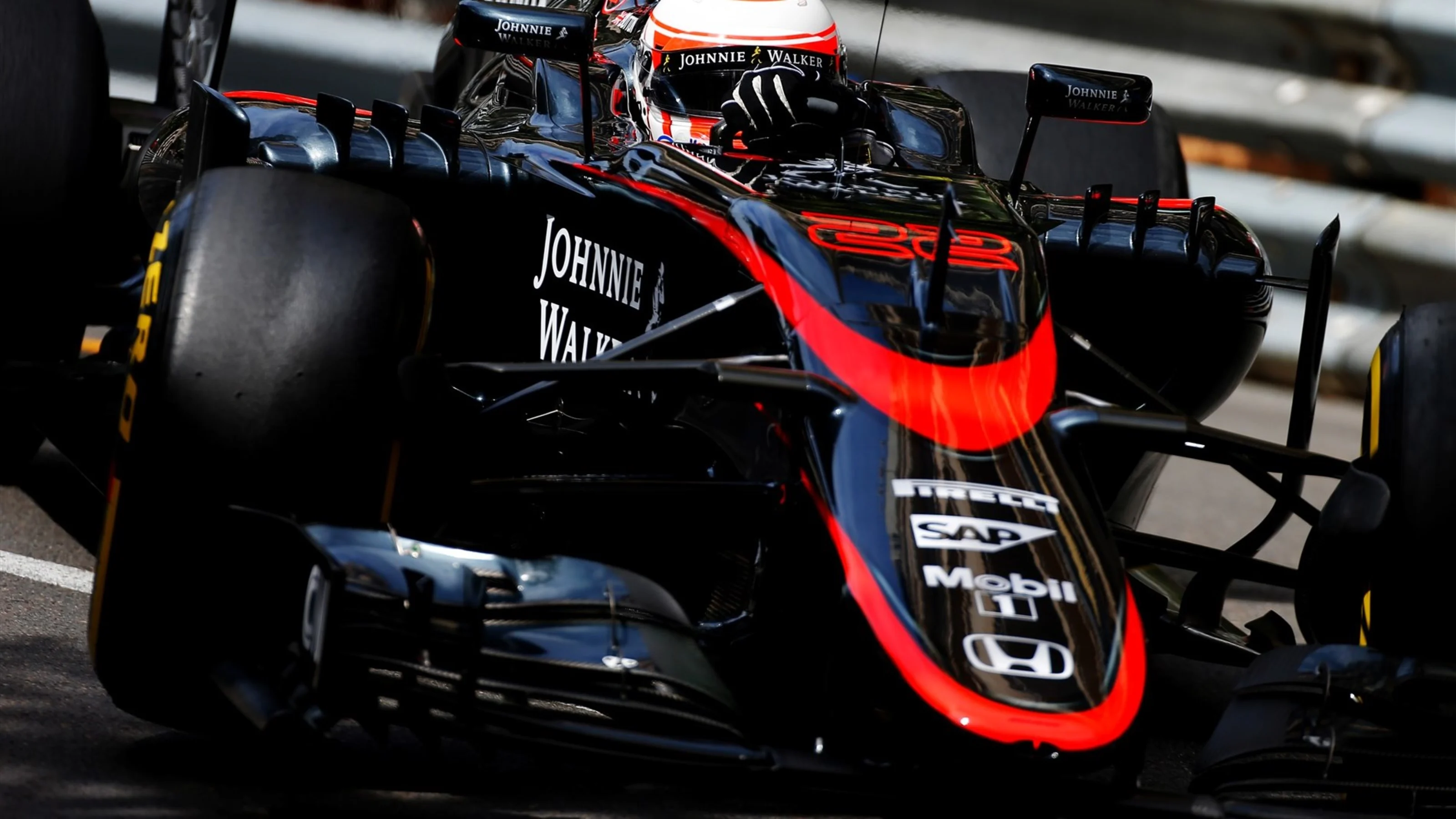 Jenson Button (GBR) McLaren MP4-30 at Formula One World Championship, Rd6, Monaco Grand Prix
