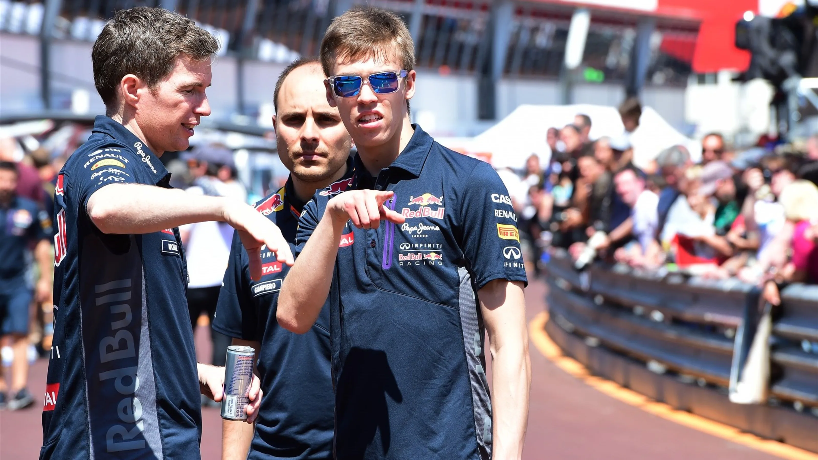 Daniil Kvyat (RUS) Red Bull Racing at Formula One World Championship, Rd6, Monaco Grand Prix
