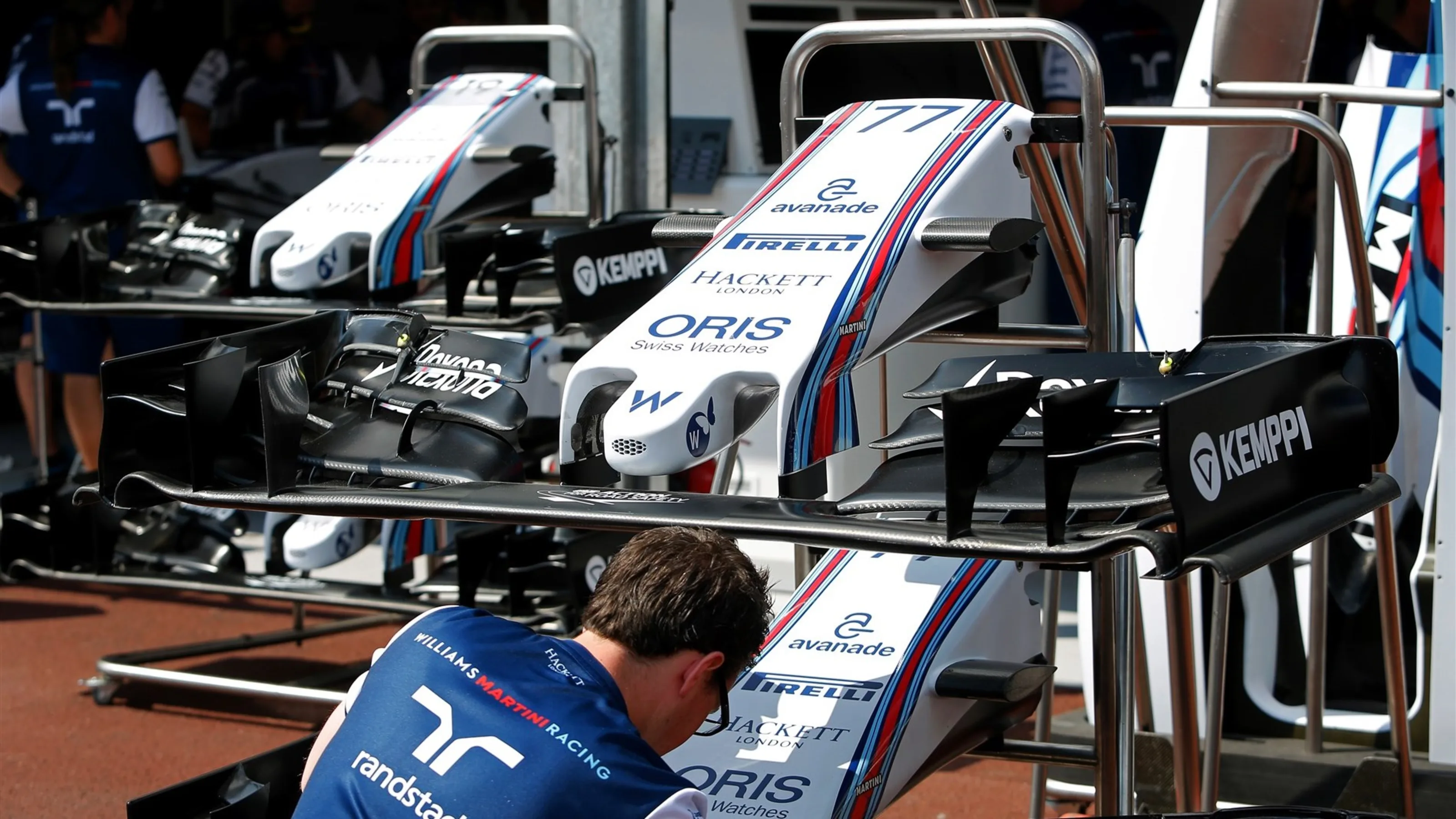 Williams FW37 nose and front wing at Formula One World Championship, Rd6, Monaco Grand Prix