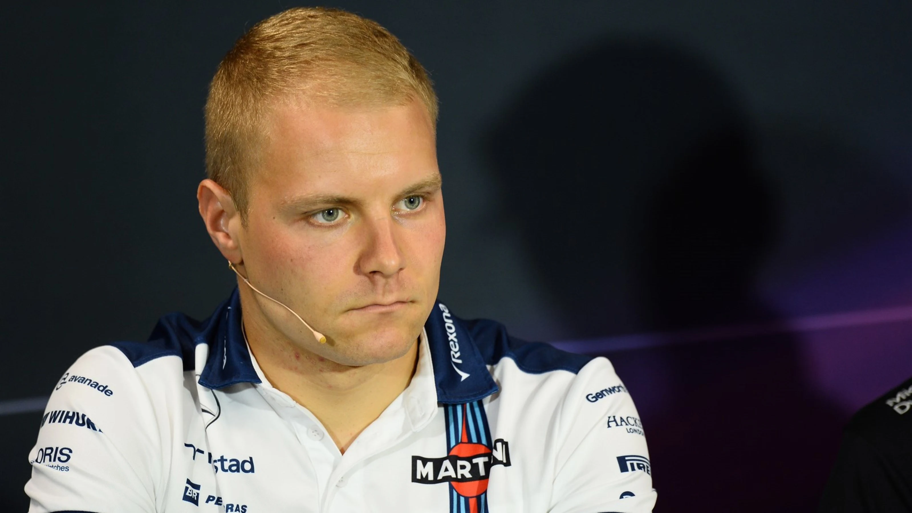 Valtteri Bottas (FIN) Williams at the Press Conference at Formula One World Championship, Rd6,