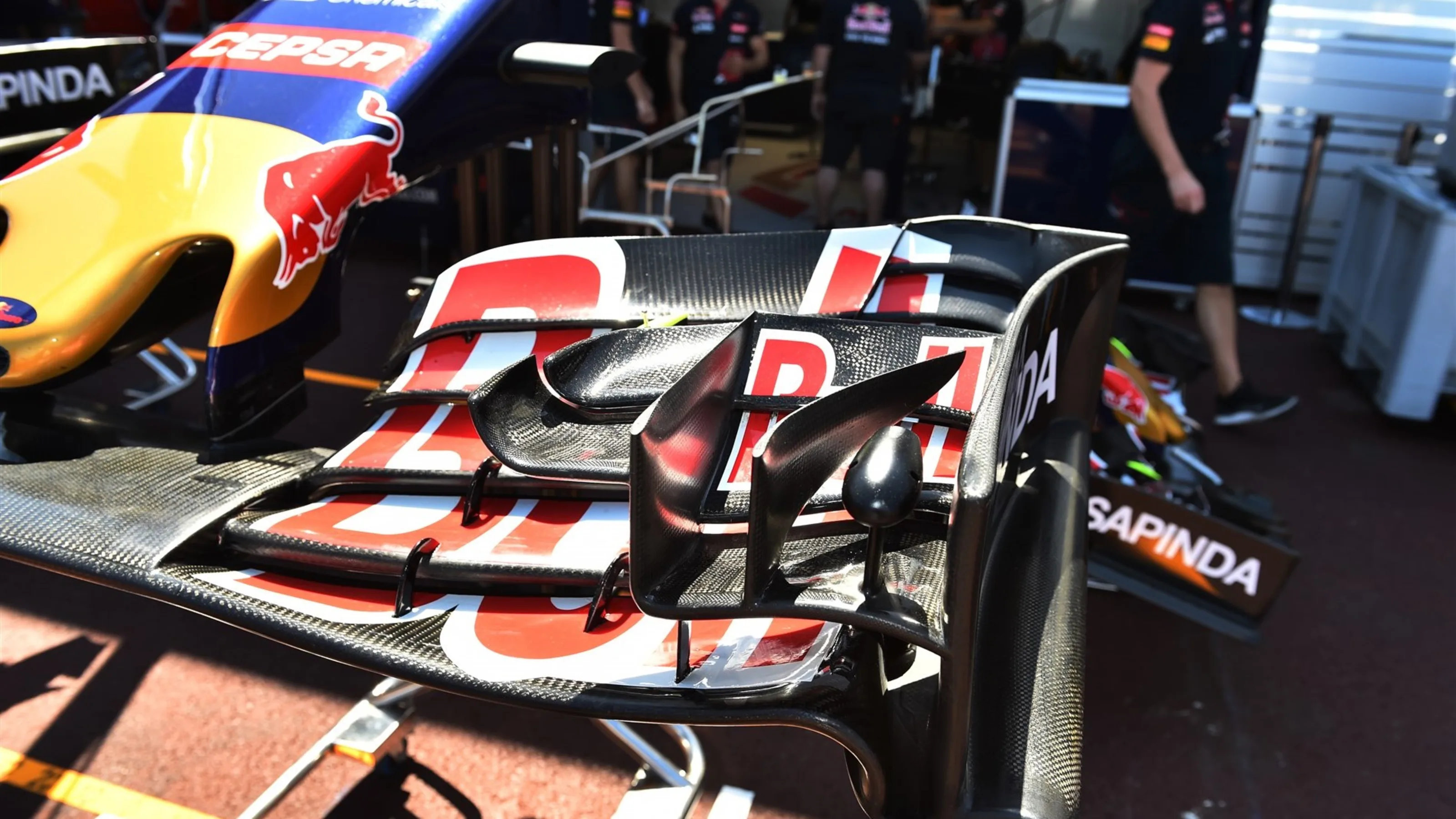 Scuderia Toro Rosso STR10 front wing detail at Formula One World Championship, Rd6, Monaco Grand