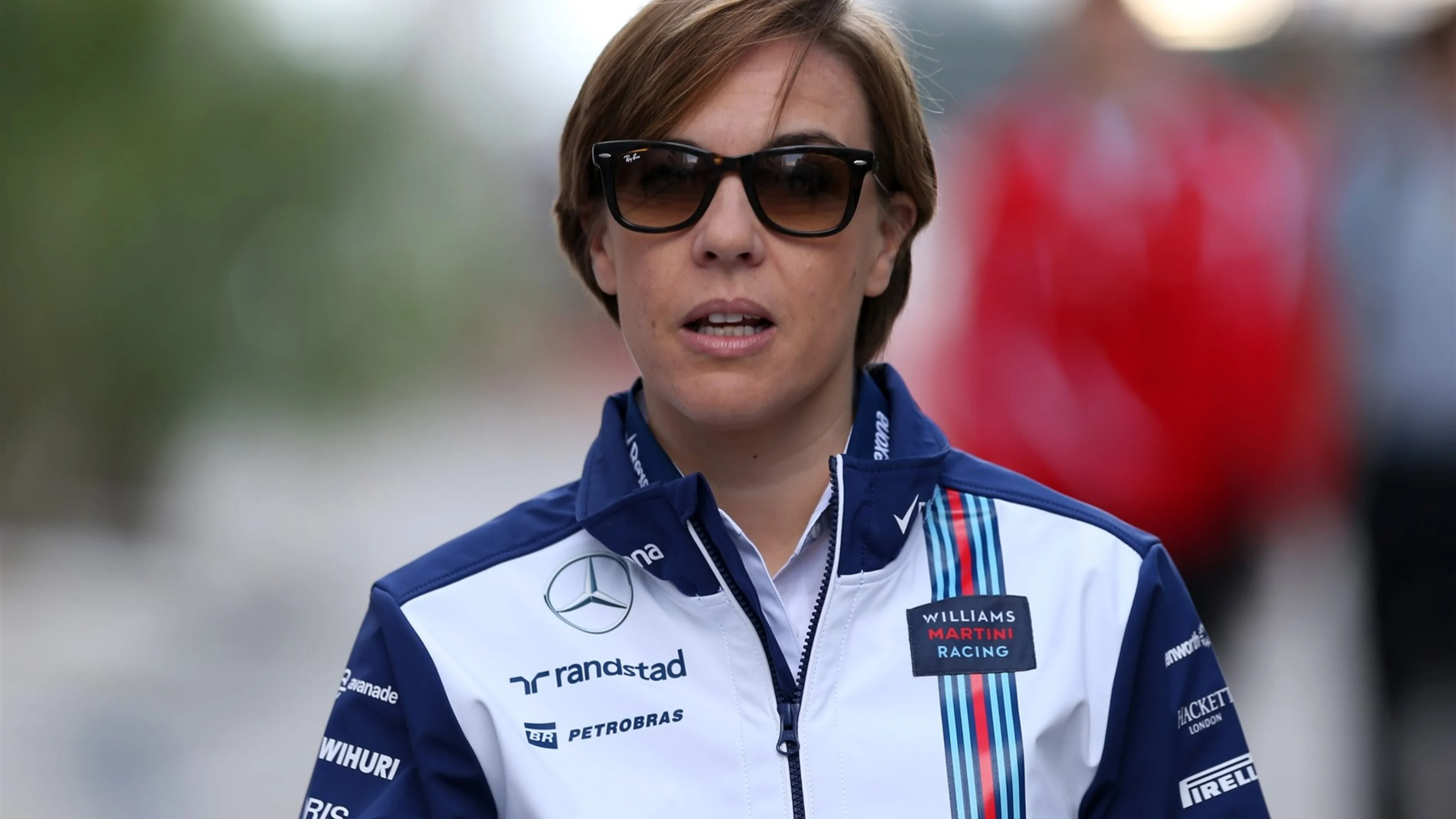 Claire Williams (GBR) Williams Deputy Team Principal at Formula One World Championship, Rd15,