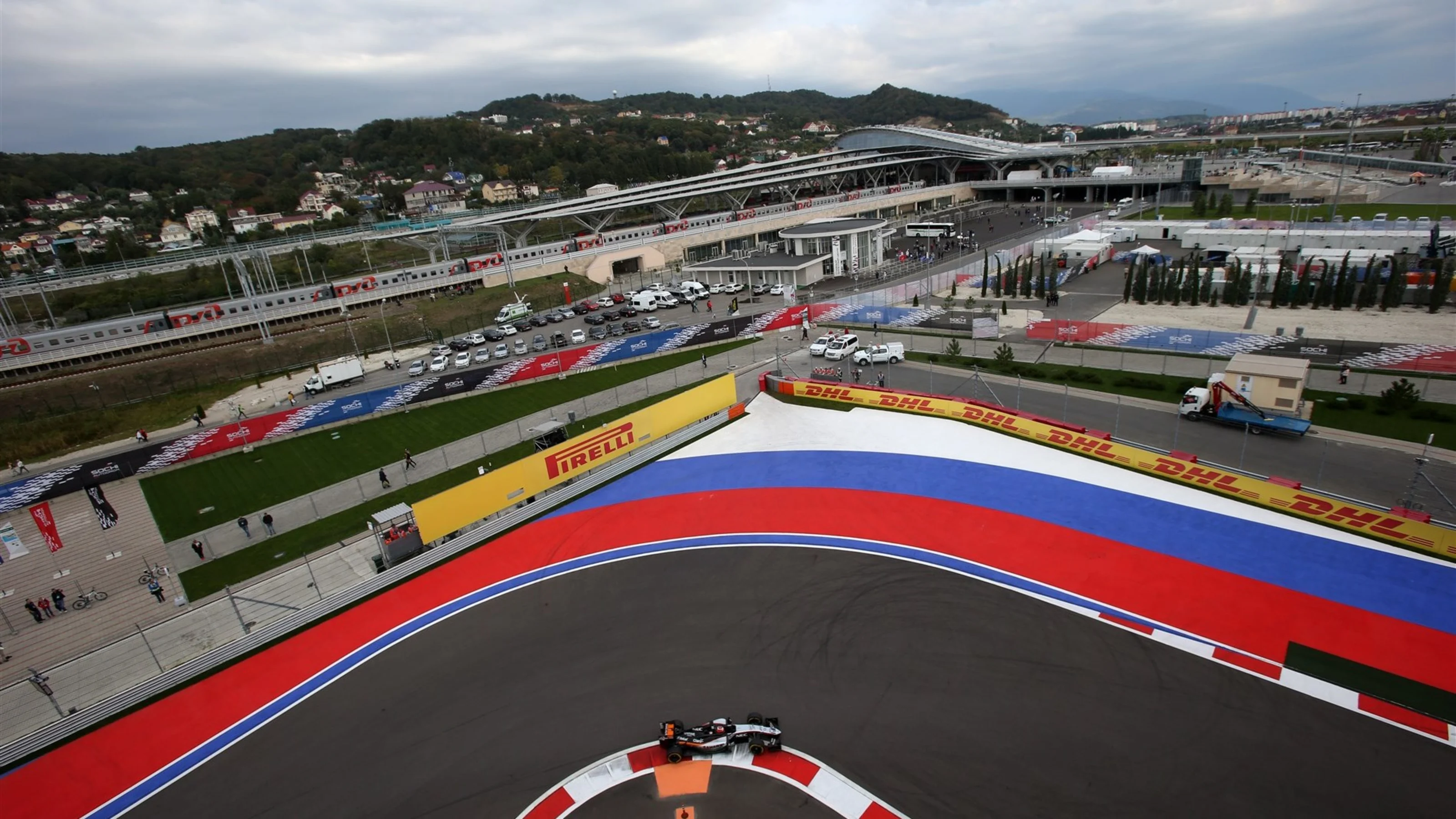 Nico Hulkenberg (GER) Force India VJM08 at Formula One World Championship, Rd15, Russian Grand