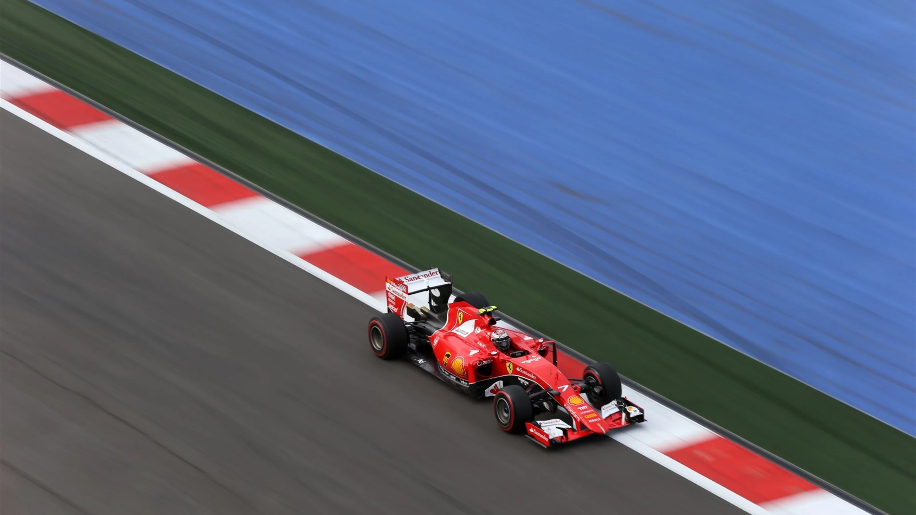 Kimi Raikkonen (FIN) Ferrari SF15-T at Formula One World Championship, Rd15, Russian Grand Prix,