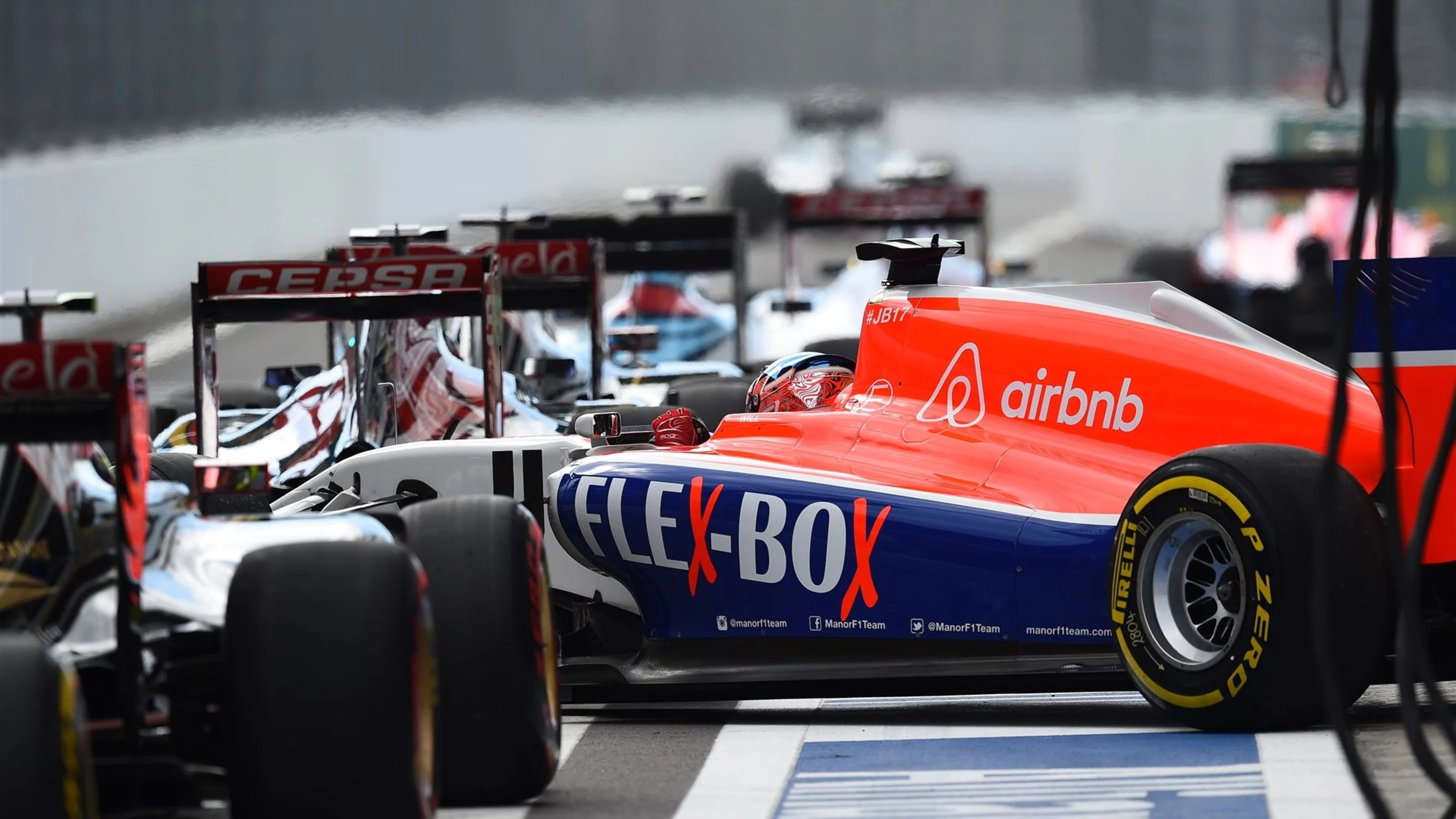 Will Stevens (GBR) Manor GP at Formula One World Championship, Rd15, Russian Grand Prix,