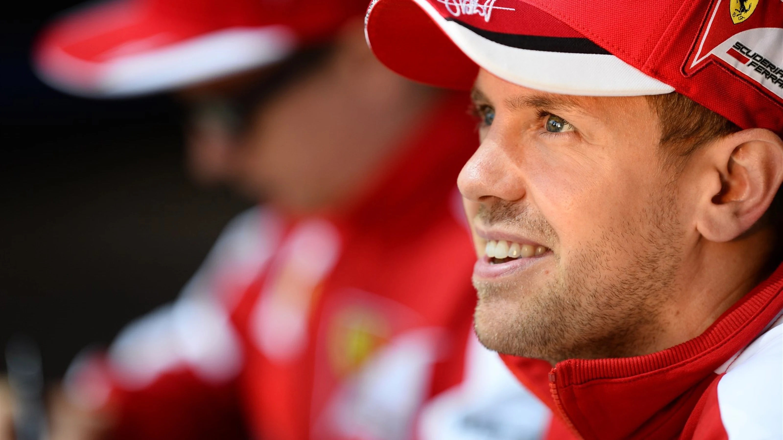 Sebastian Vettel (GER) Ferrari during the autograph session at Formula One World Championship,