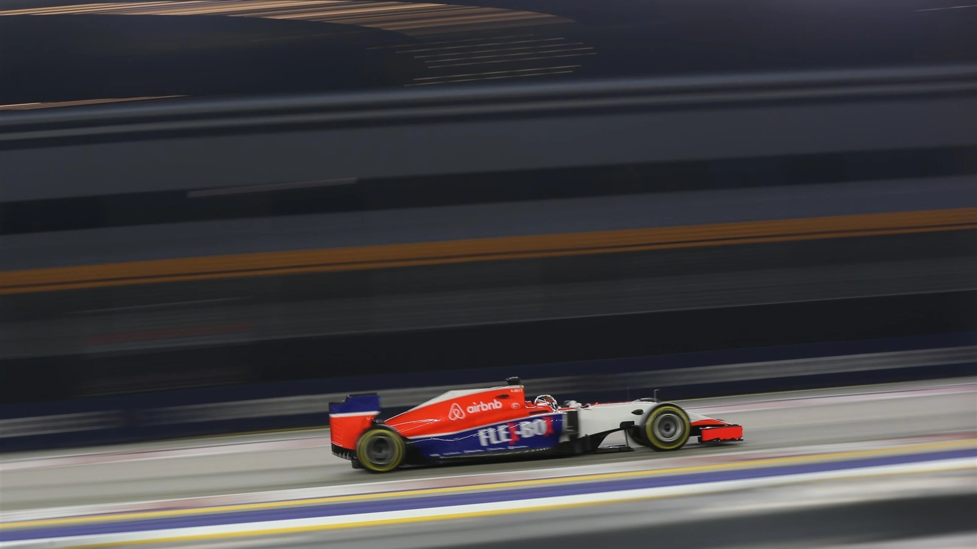 Will Stevens (GBR) Manor GP at Formula One World Championship, Rd13, Singapore Grand Prix,