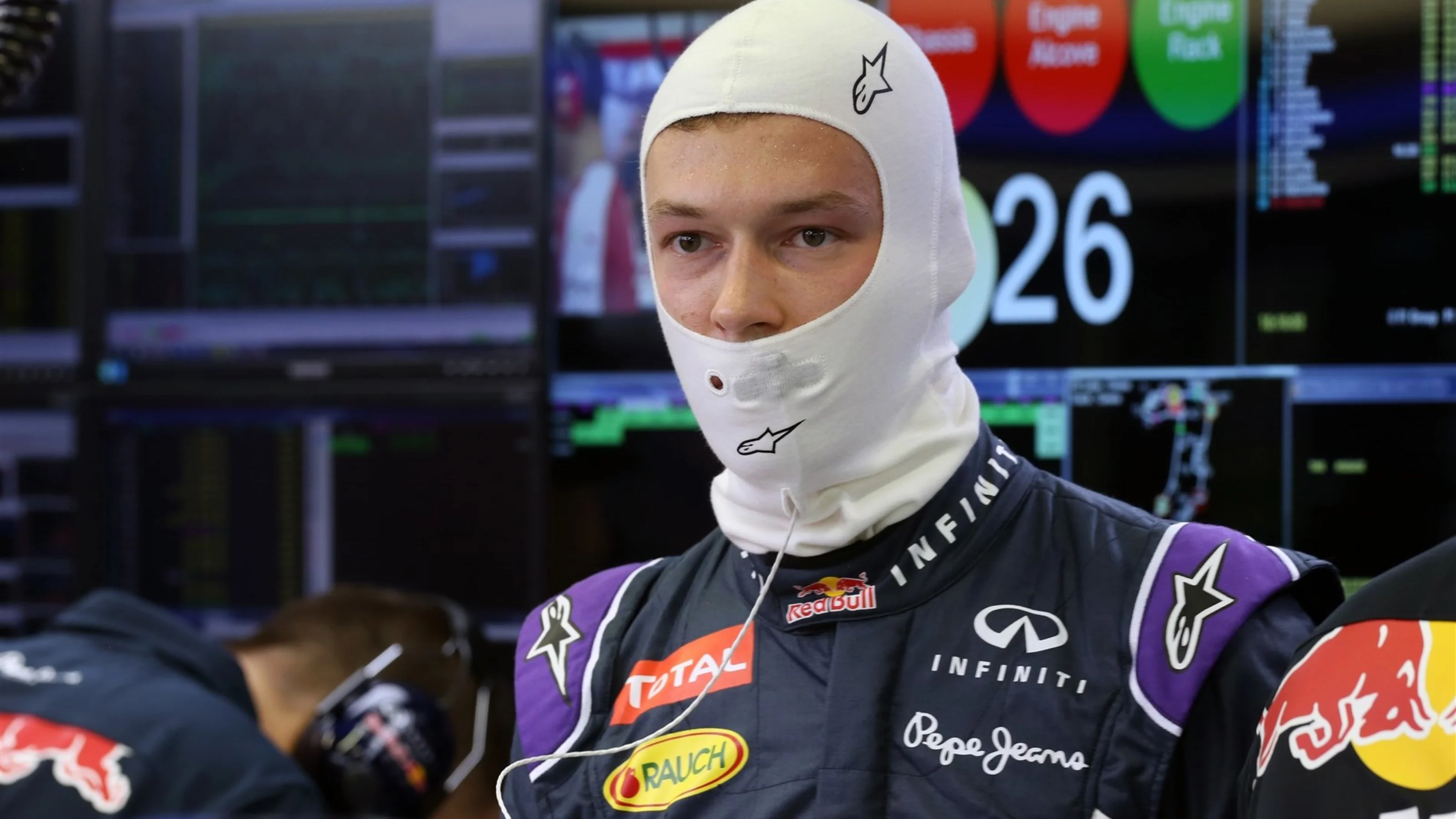 Daniil Kyvat (RUS) Red Bull Racing at Formula One World Championship, Rd13, Singapore Grand Prix,