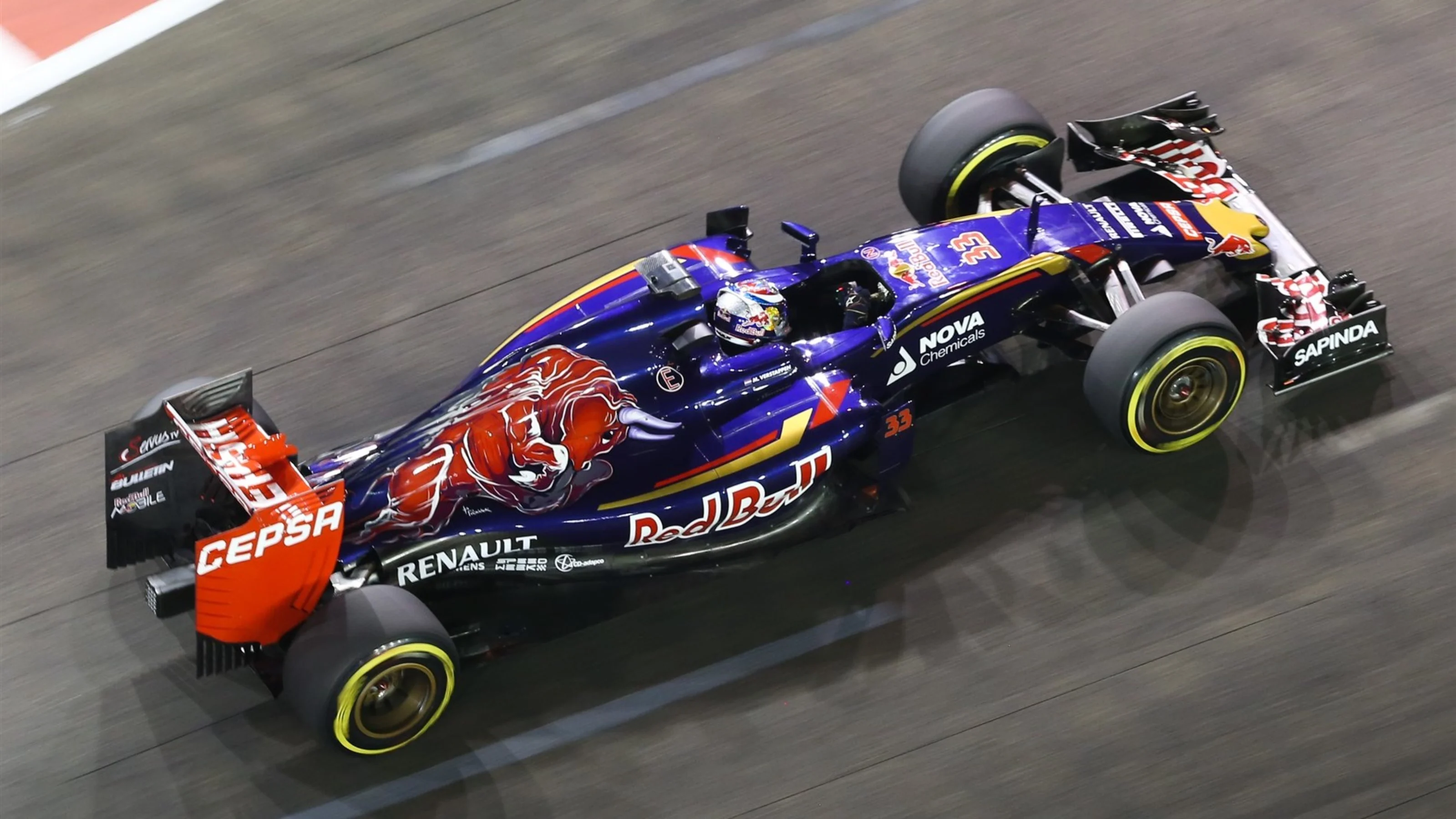 Max Verstappen (NDL) Scuderia Toro Rosso STR10 at Formula One World Championship, Rd13, Singapore