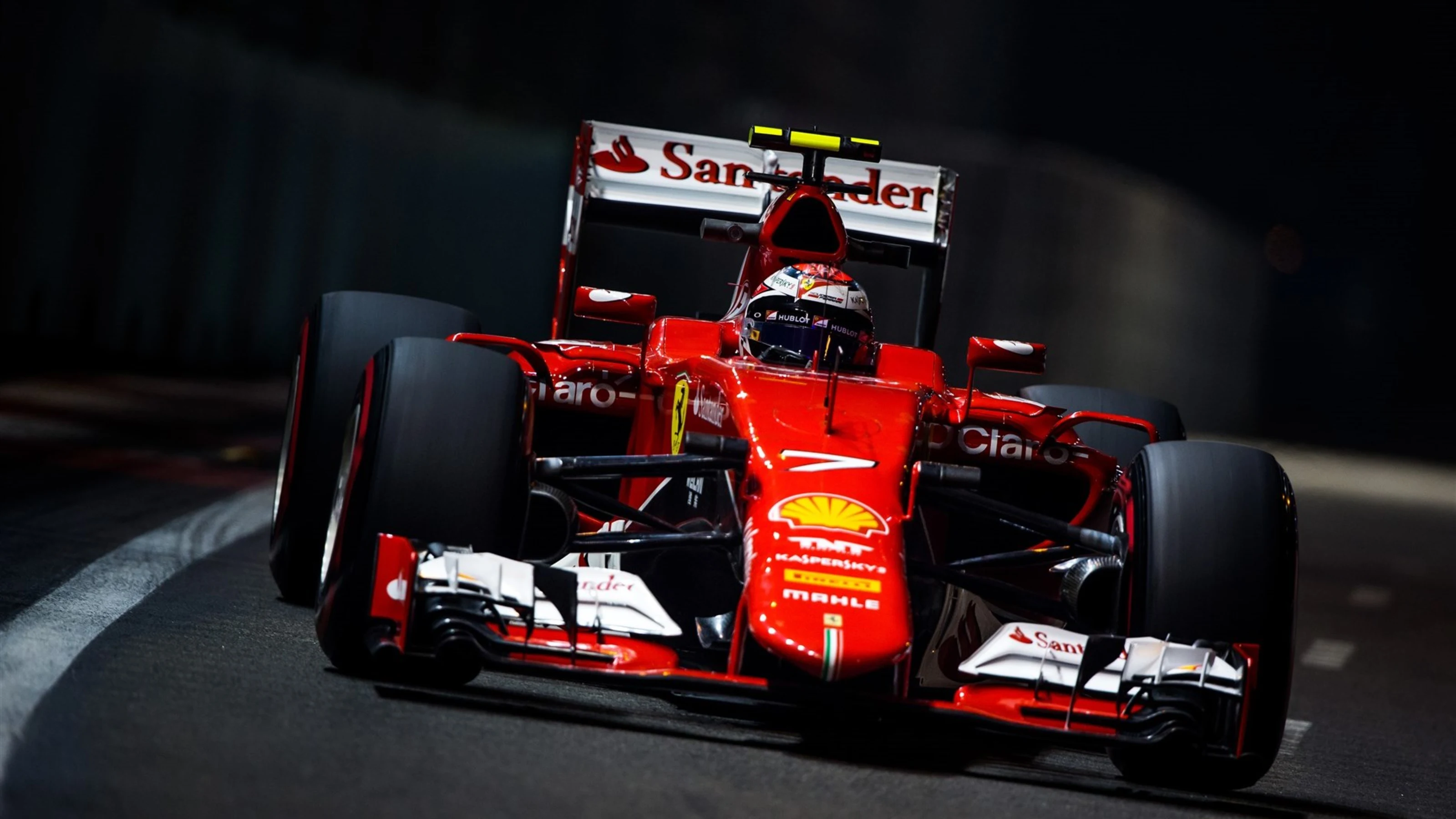 Kimi Raikkonen (FIN) Ferrari SF15-T at Formula One World Championship, Rd13, Singapore Grand Prix,