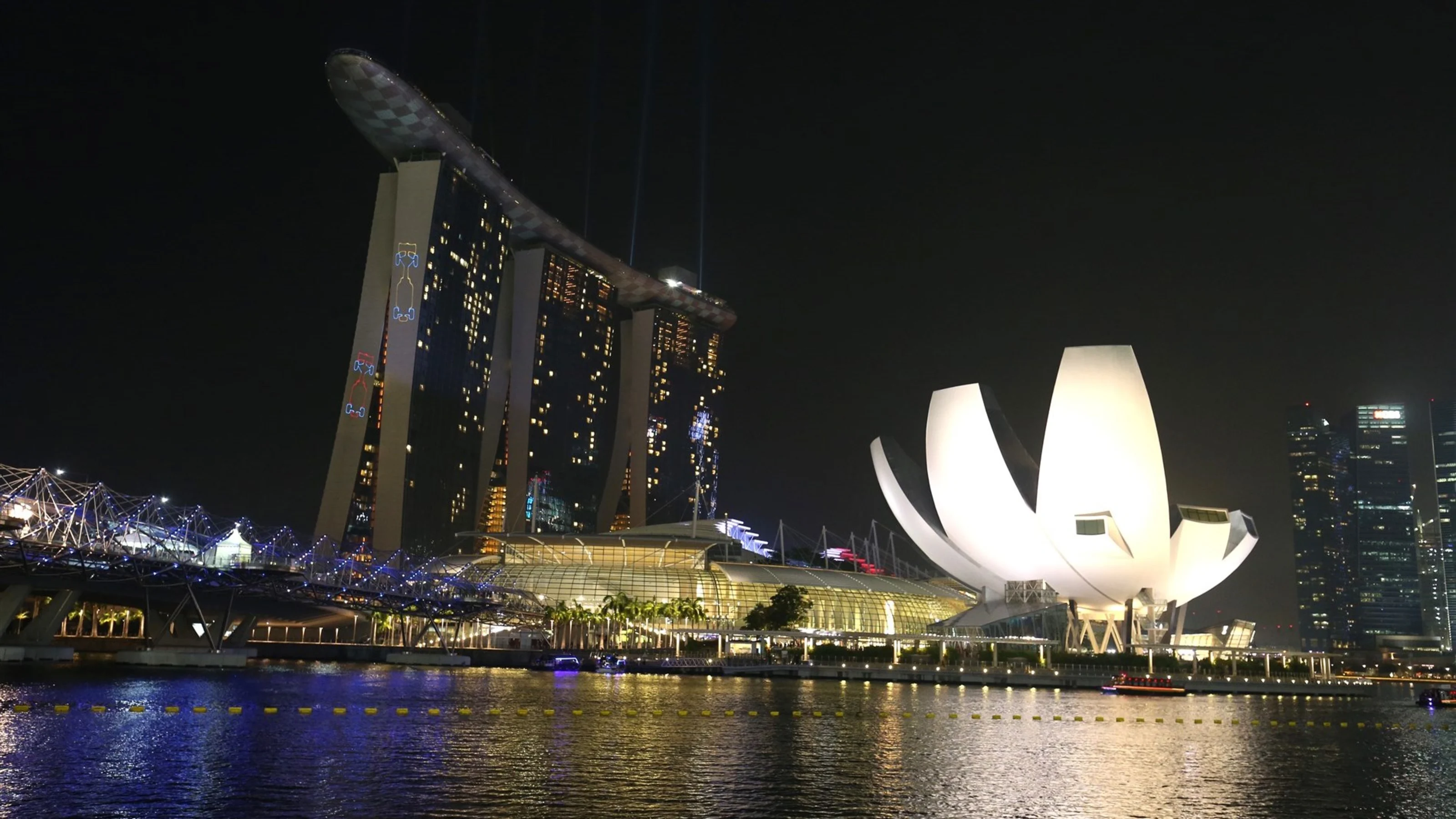 Scenic city view at Formula One World Championship, Rd13, Singapore Grand Prix, Qualifying, Marina