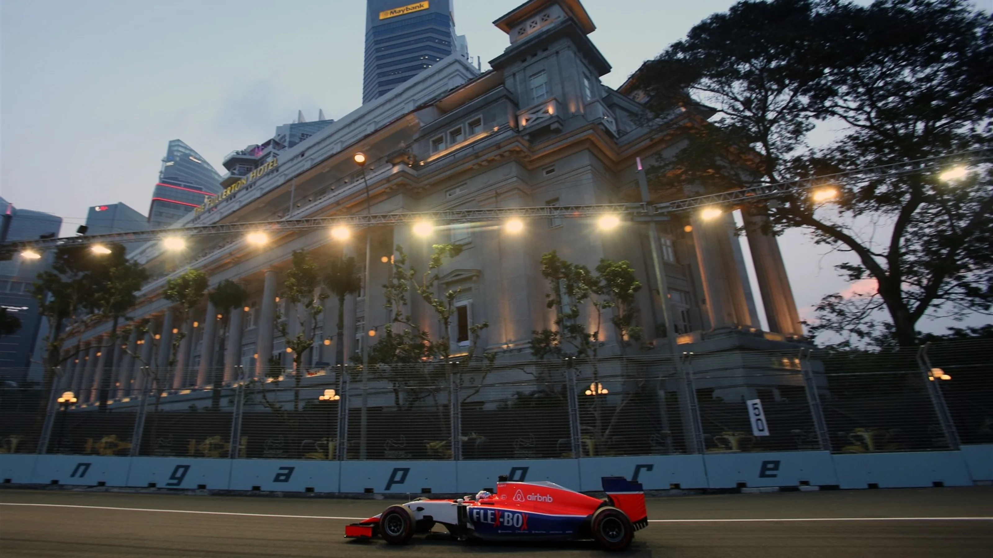 Alexander Rossi (USA) Manor GP at Formula One World Championship, Rd13, Singapore Grand Prix,