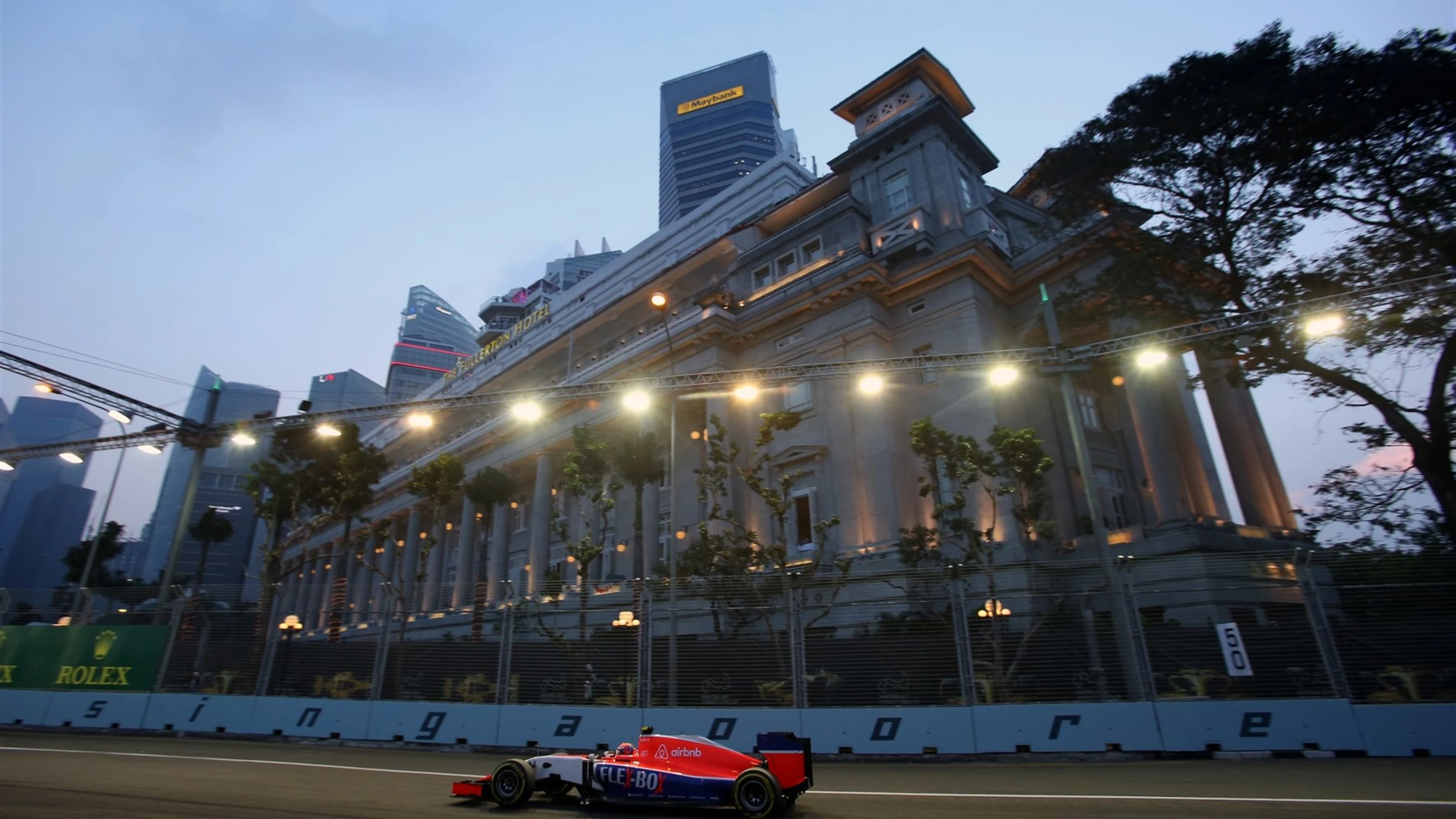 Will Stevens (GBR) Manor GP at Formula One World Championship, Rd13, Singapore Grand Prix,
