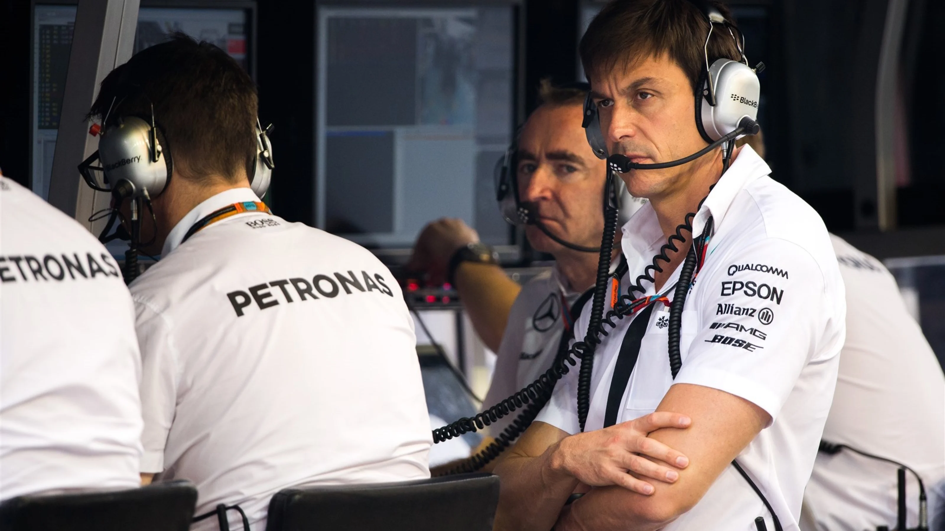 Toto Wolff (AUT) Mercedes AMG F1 Director of Motorsport at Formula One World Championship, Rd13,
