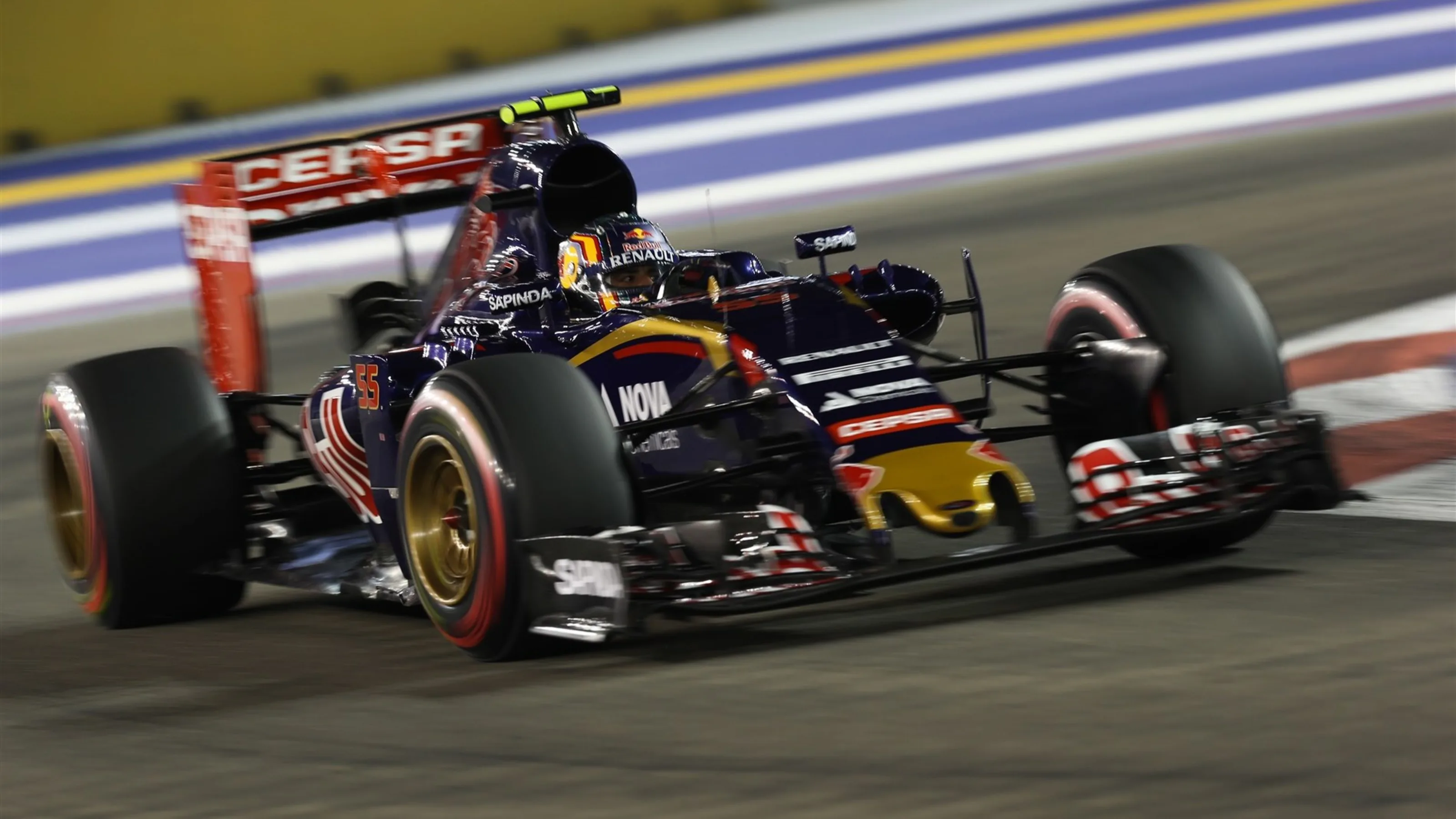 Carlos Sainz jr (ESP) Scuderia Toro Rosso STR10 at Formula One World Championship, Rd13, Singapore