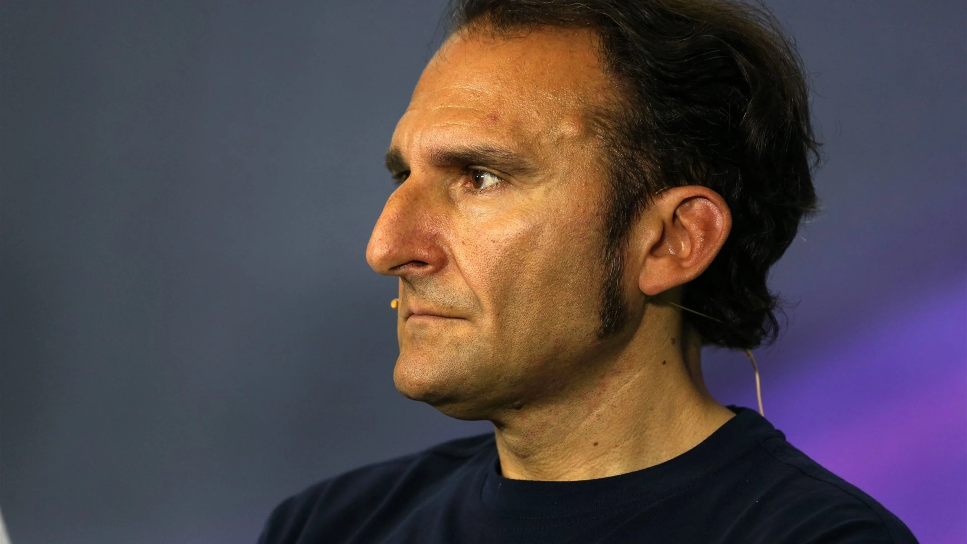 Giampaolo Dall'ara, Sauber Head of Track Engineering in the Press Conference at Formula One World