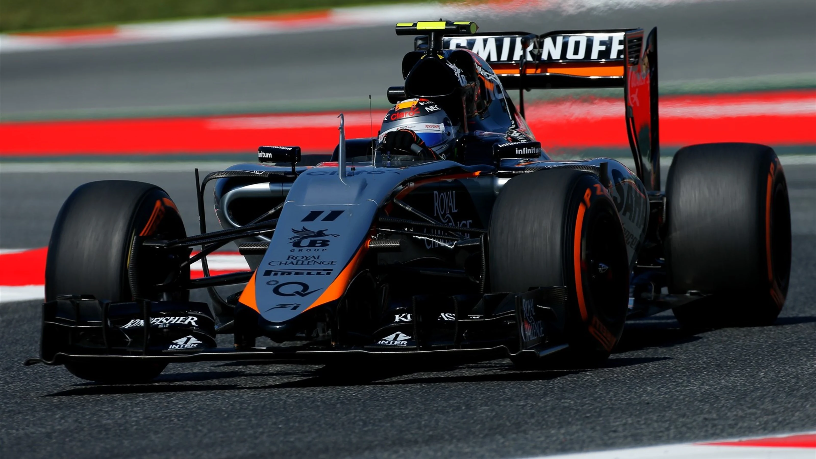 Sergio Perez (MEX) Force India VJM08 at Formula One World Championship, Rd5, Spanish Grand Prix