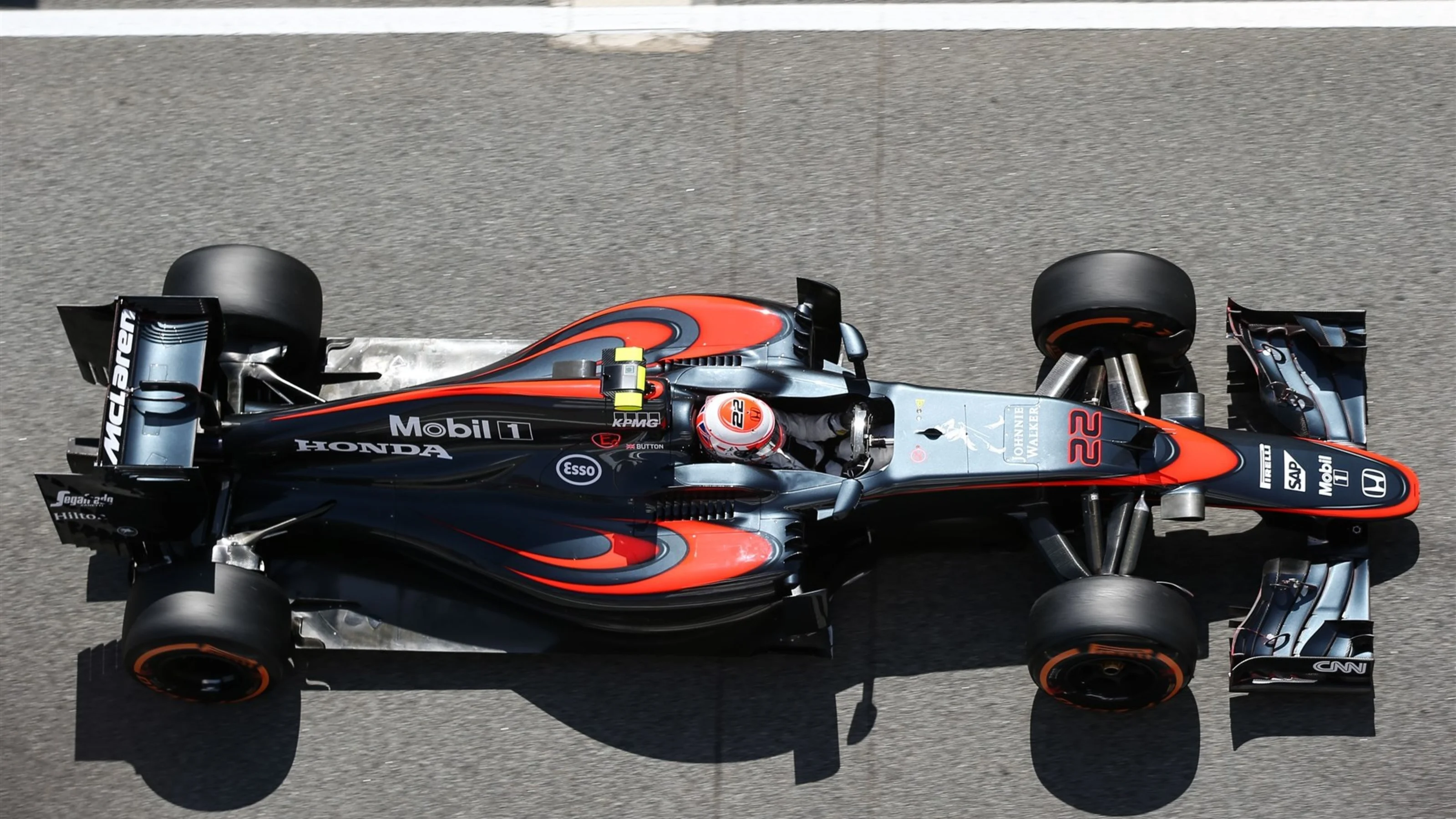Jenson Button (GBR) McLaren MP4-30 at Formula One World Championship, Rd5, Spanish Grand Prix