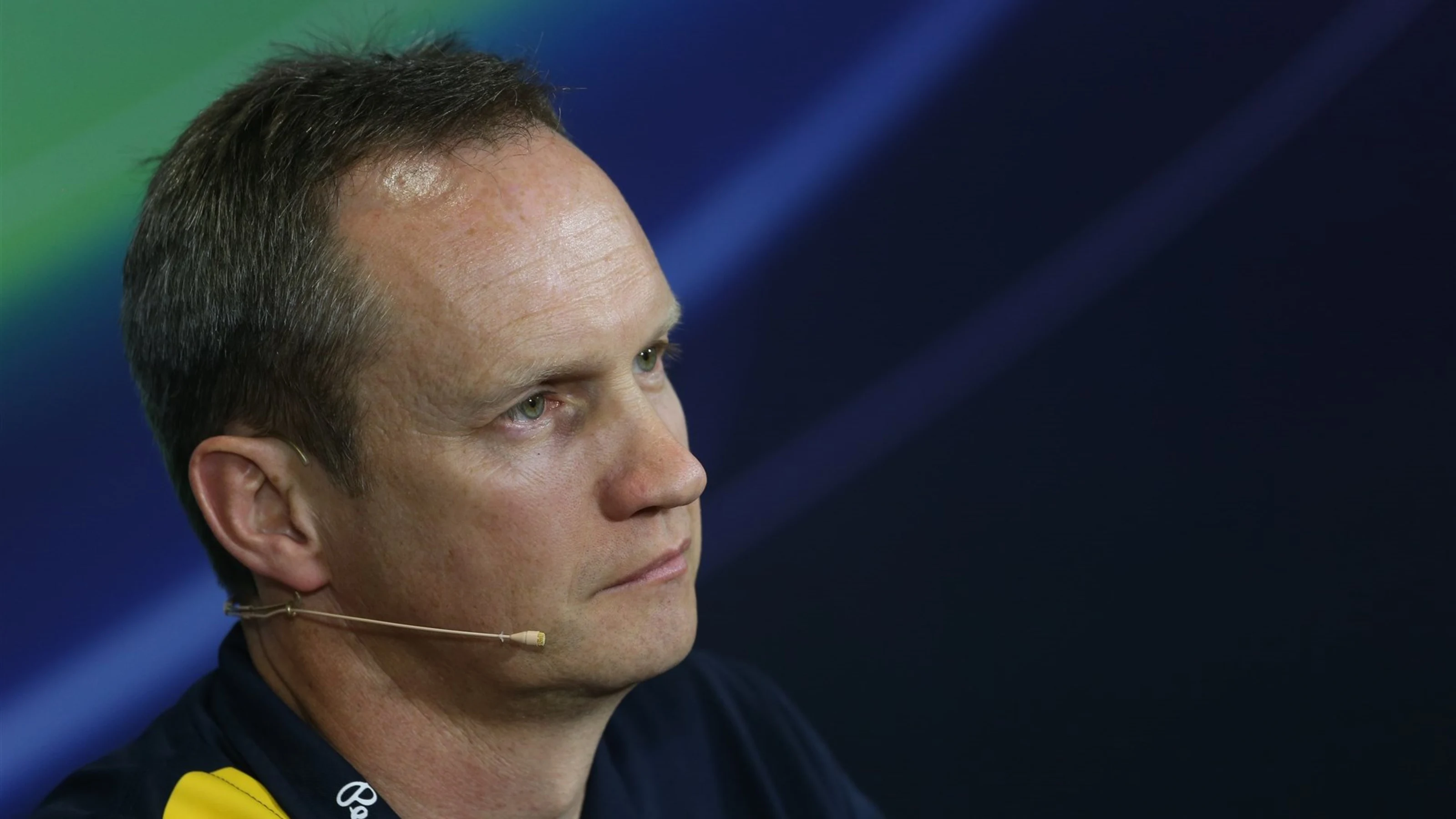 Paul Monaghan (GBR) Red Bull Racing Chief Engineer in the Press Conference at Formula One World