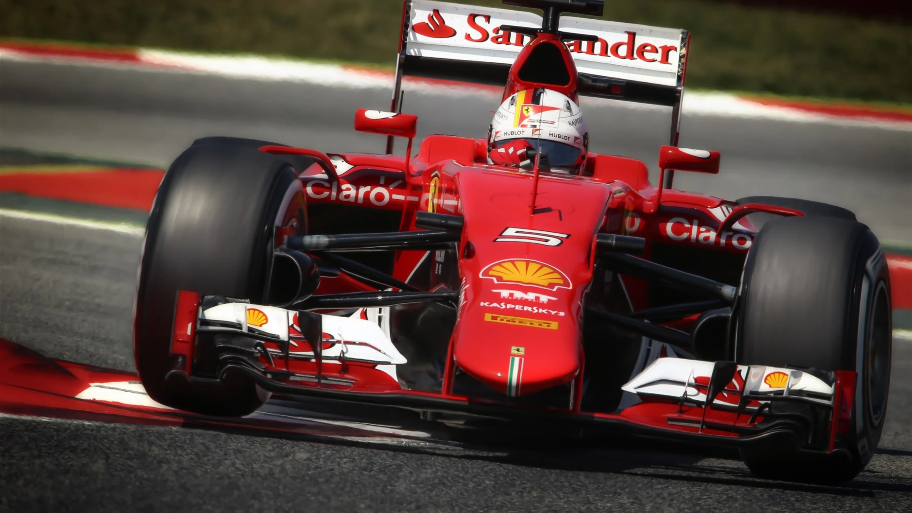 Sebastian Vettel (GER) Ferrari SF15-T at Formula One World Championship, Rd5, Spanish Grand Prix