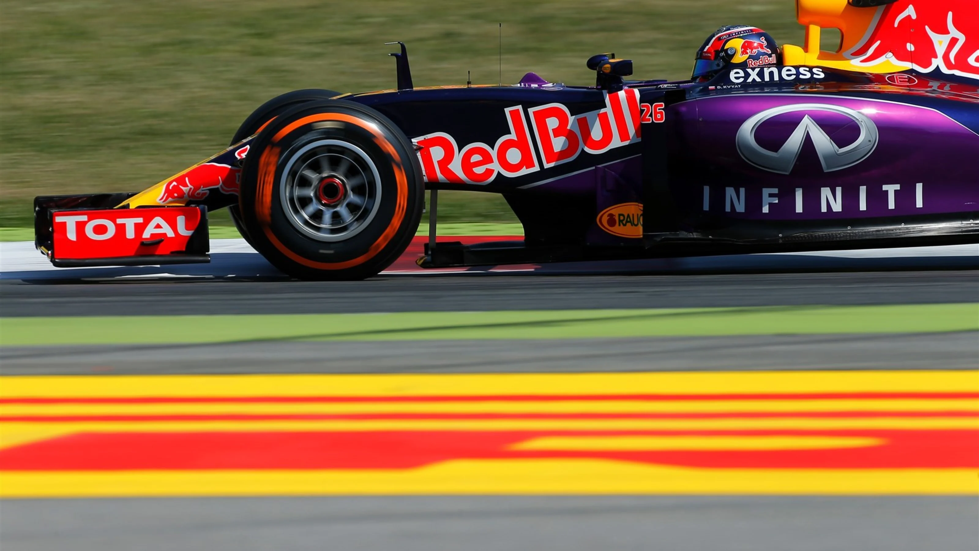 Daniil Kvyat (RUS) Red Bull Racing RB11 at Formula One World Championship, Rd5, Spanish Grand Prix