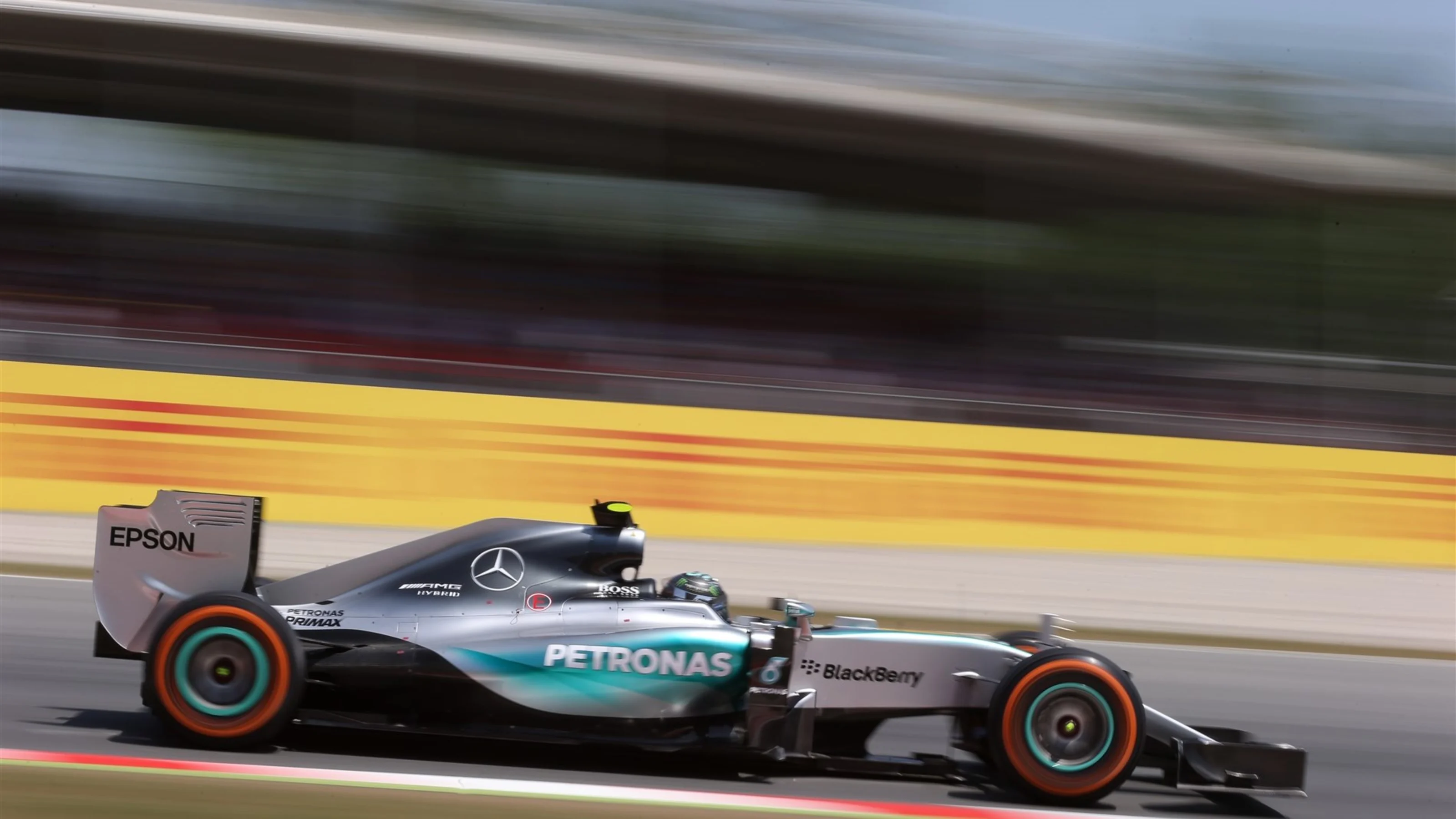 Nico Rosberg (GER) Mercedes AMG F1 W06 at Formula One World Championship, Rd5, Spanish Grand Prix