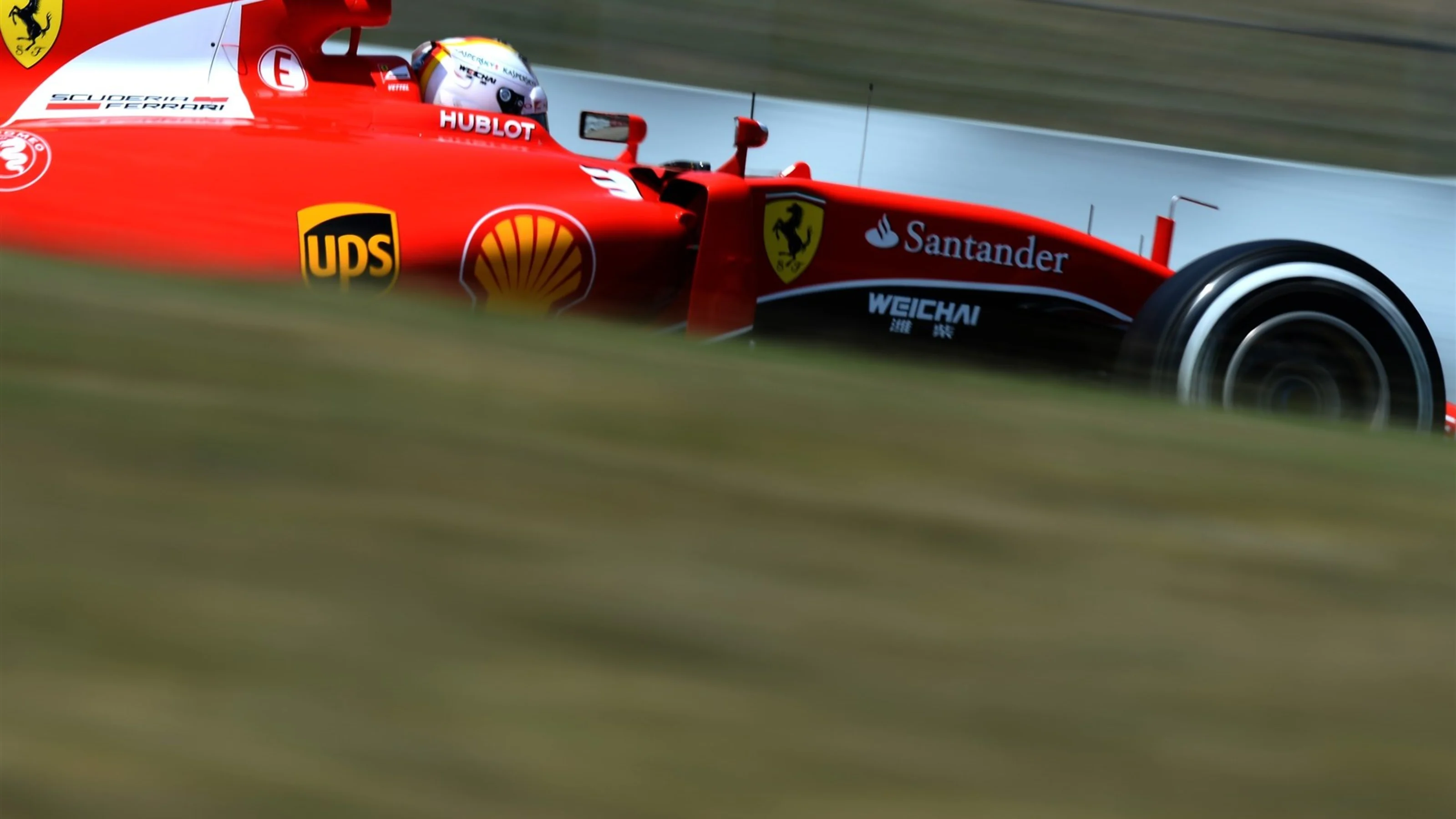 Sebastian Vettel (GER) Ferrari SF15-T at Formula One World Championship, Rd5, Spanish Grand Prix