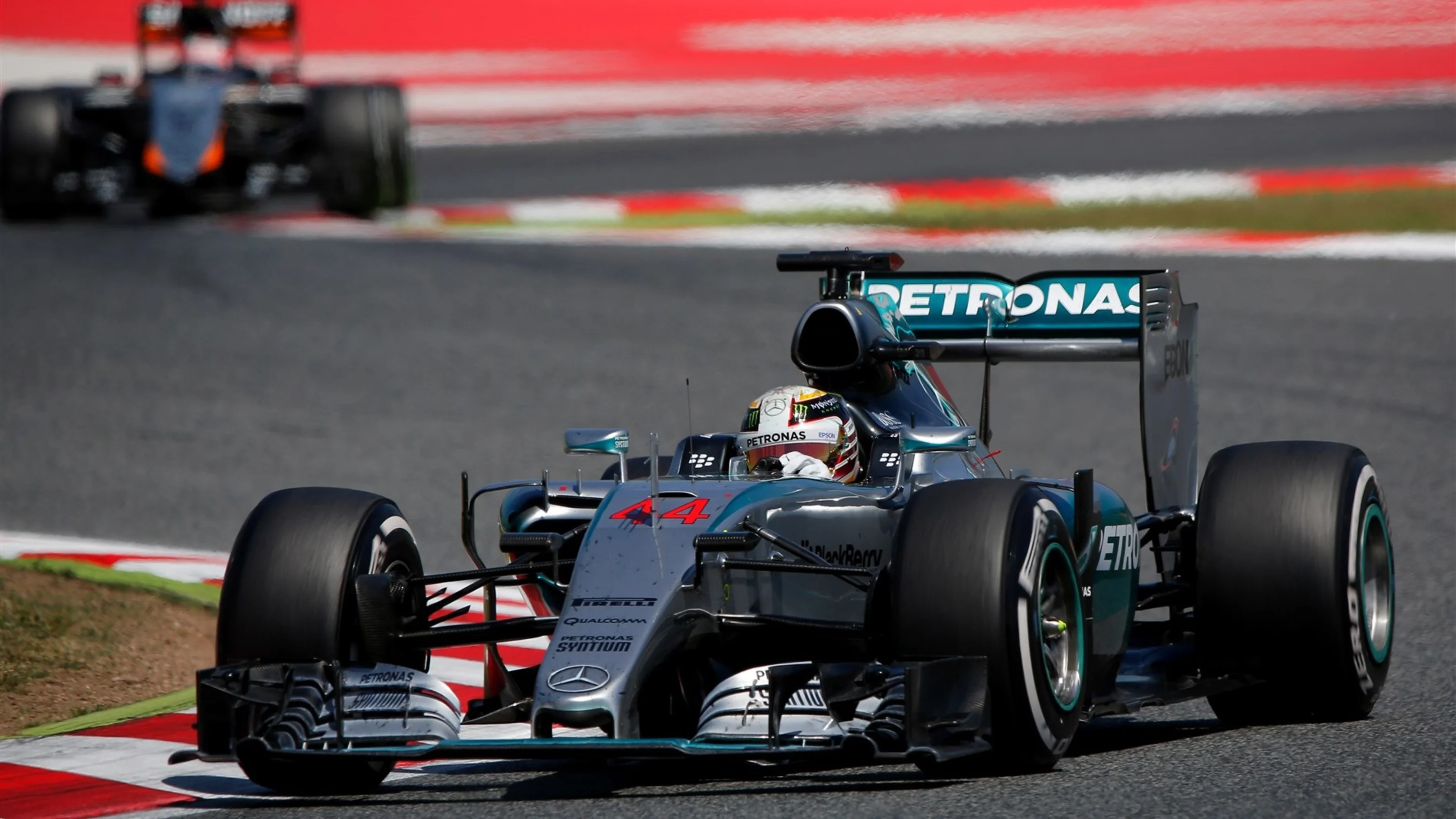 Lewis Hamilton (GBR) Mercedes AMG F1 W06 at Formula One World Championship, Rd5, Spanish Grand Prix
