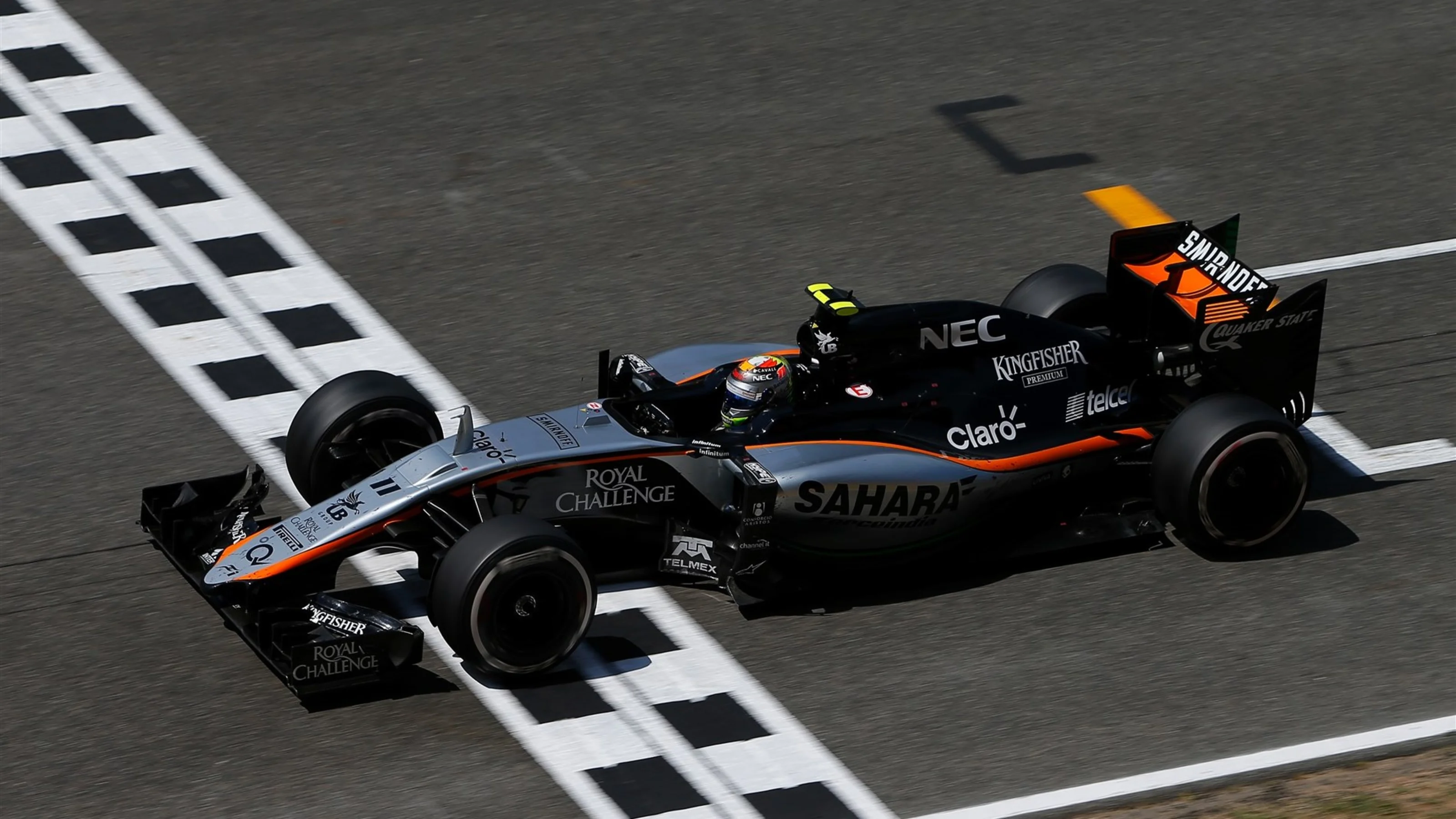 Sergio Perez (MEX) Force India VJM08 at Formula One World Championship, Rd5, Spanish Grand Prix