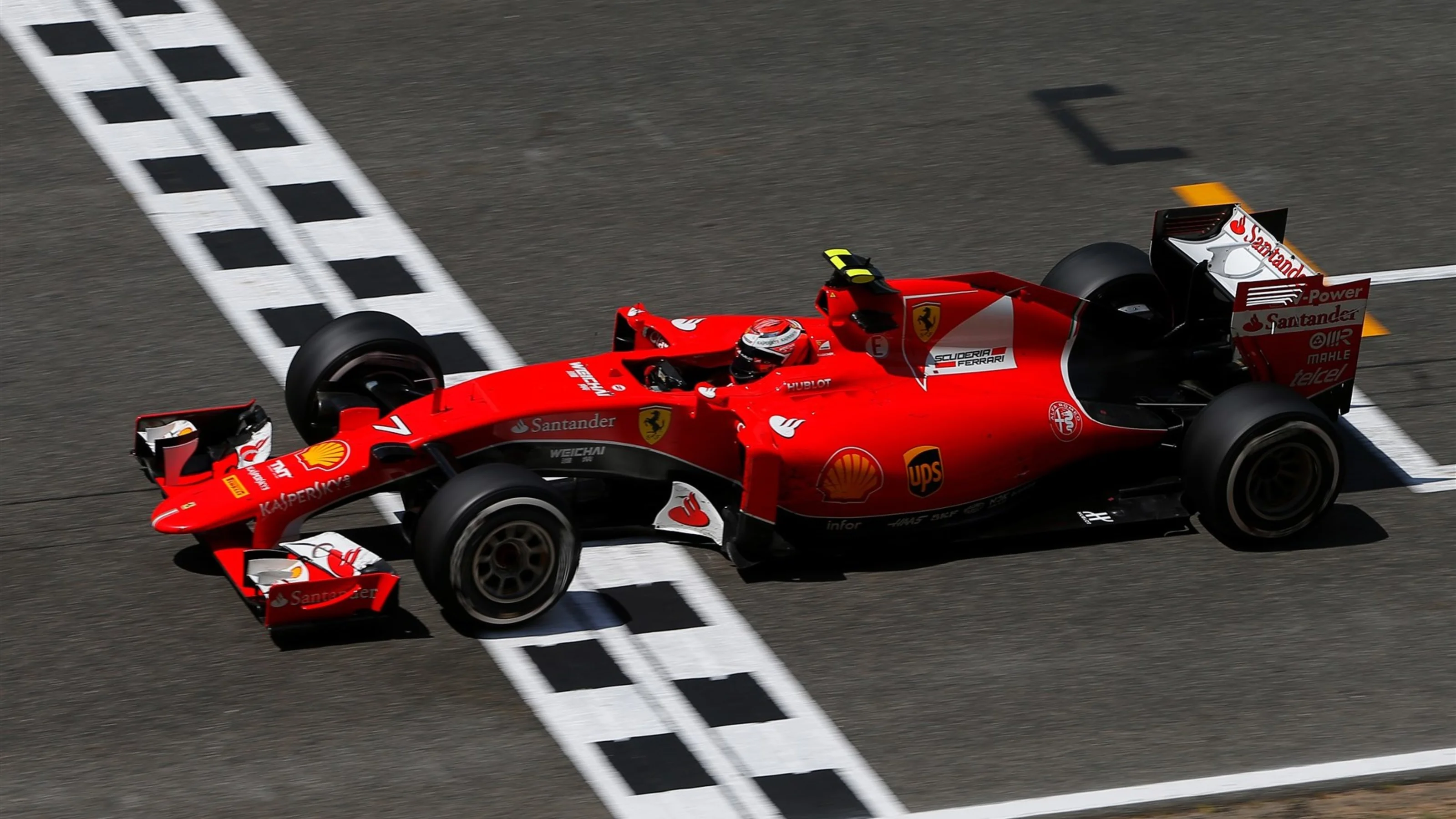 Kimi Raikkonen (FIN) Ferrari SF15-T at Formula One World Championship, Rd5, Spanish Grand Prix