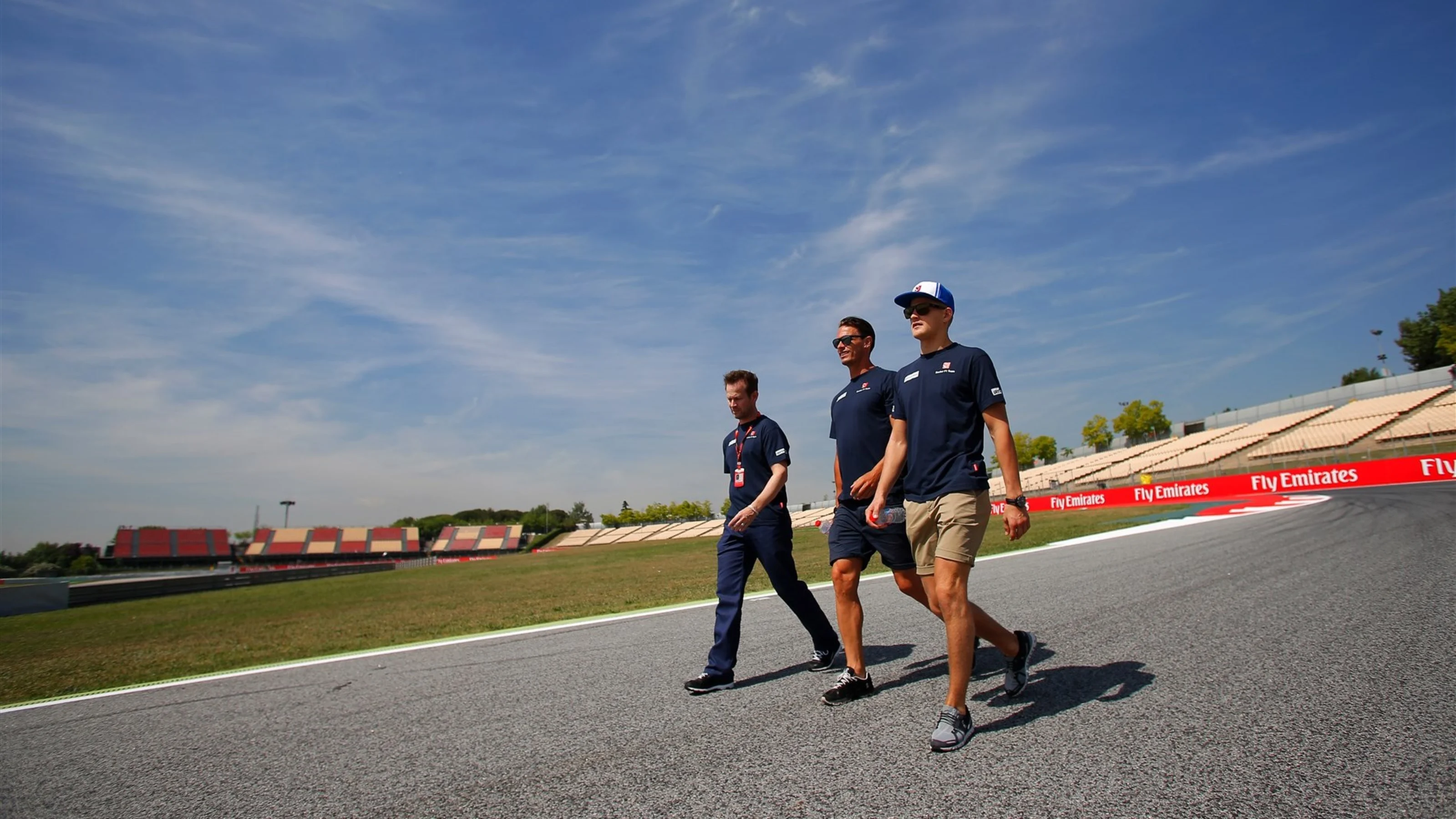 Marcus Ericsson (SWE) Sauber walks the track at Formula One World Championship, Rd5, Spanish Grand