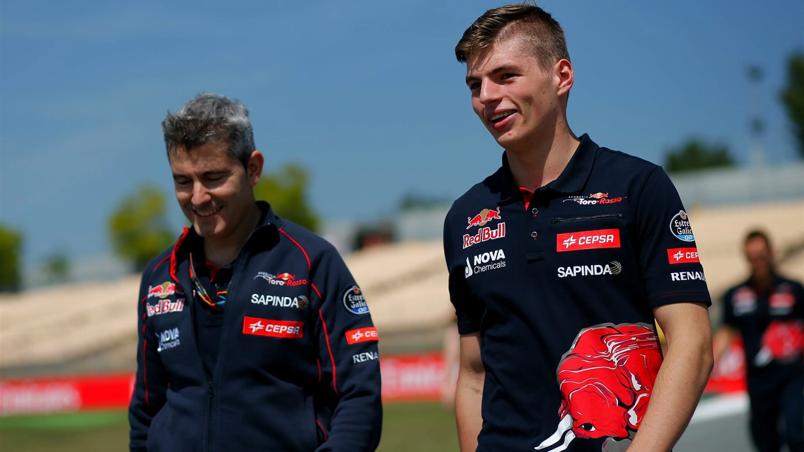 Max Verstappen (NDL) Scuderia Toro Rosso walks the track at Formula One World Championship, Rd5,