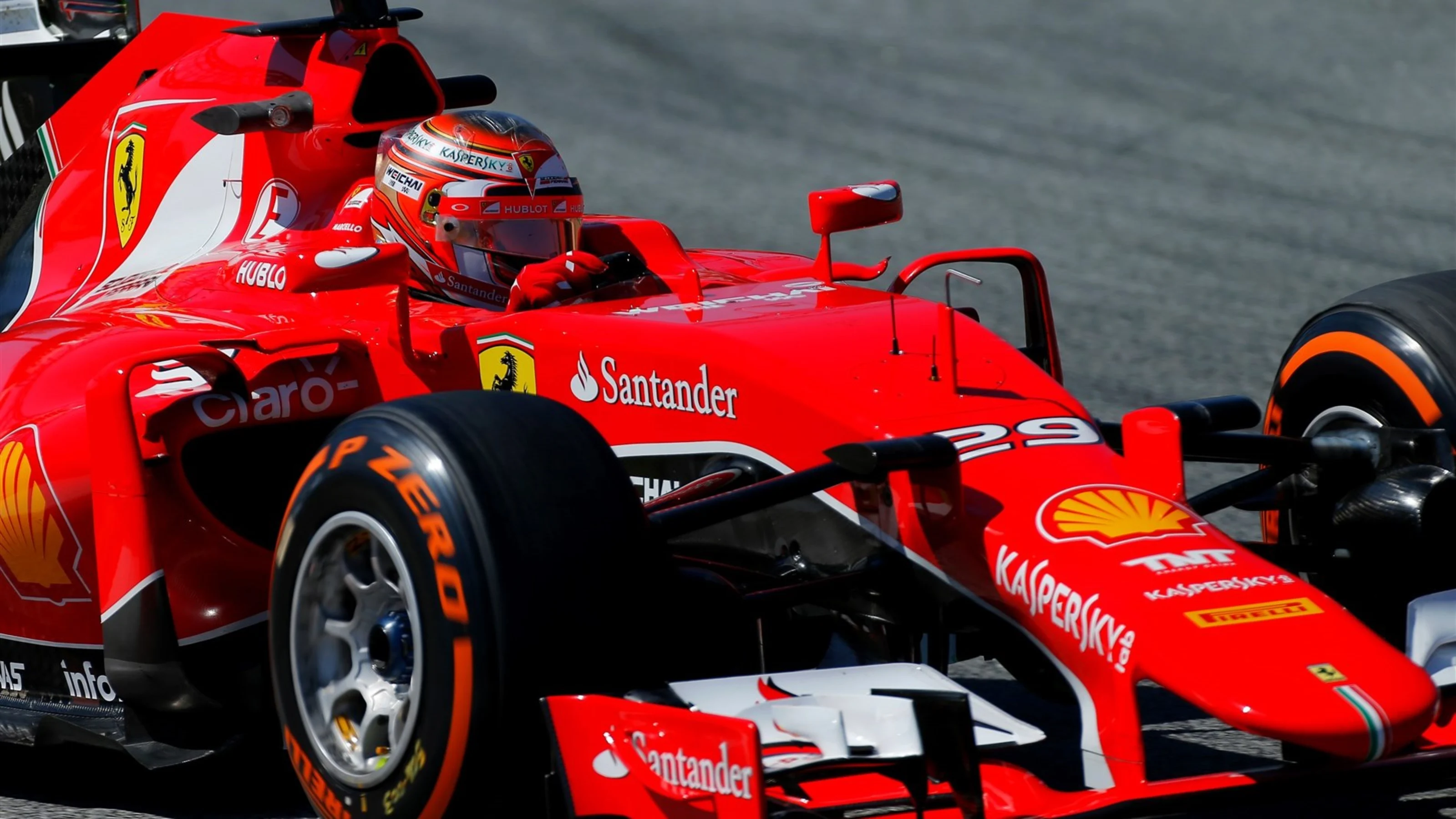 Raffaele Marciello (ITA) Ferrari SF15-T at Formula One Testing, Day One, Barcelona, Spain, 12 May