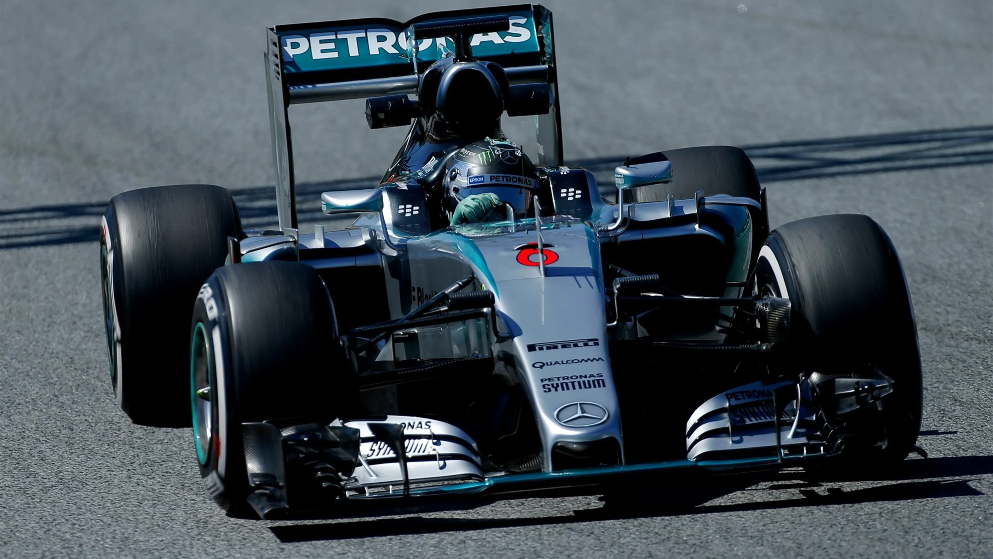 Nico Rosberg (GER) Mercedes AMG F1 W06 at Formula One Testing, Day One, Barcelona, Spain, 12 May