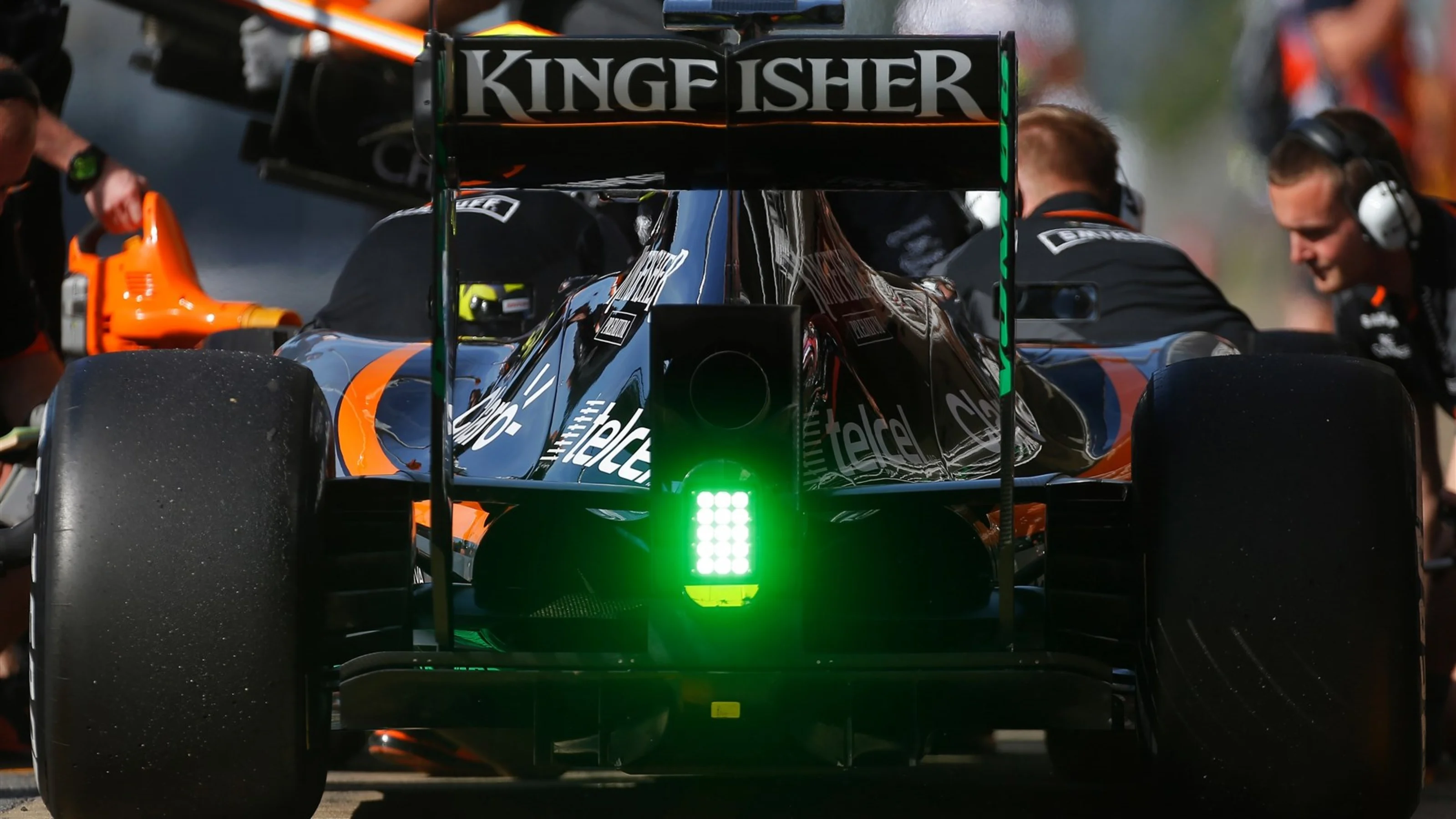 Nick Yelloly (GBR) Force India VJM08 at Formula One Testing, Day One, Barcelona, Spain, 12 May 2015.
