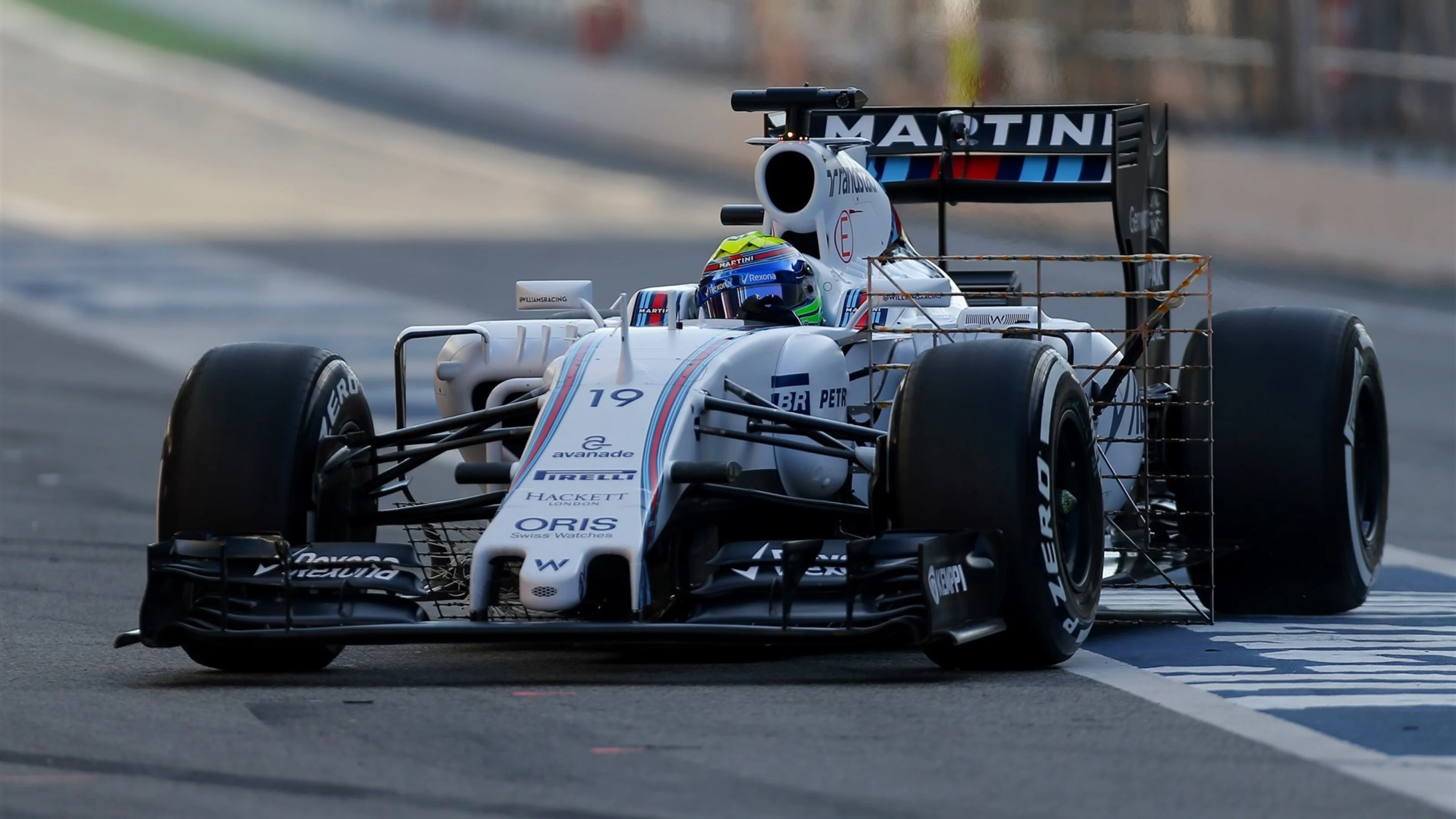 Felipe Massa (BRA) Williams FW37 with aero sensor at Formula One Testing, Day One, Barcelona,