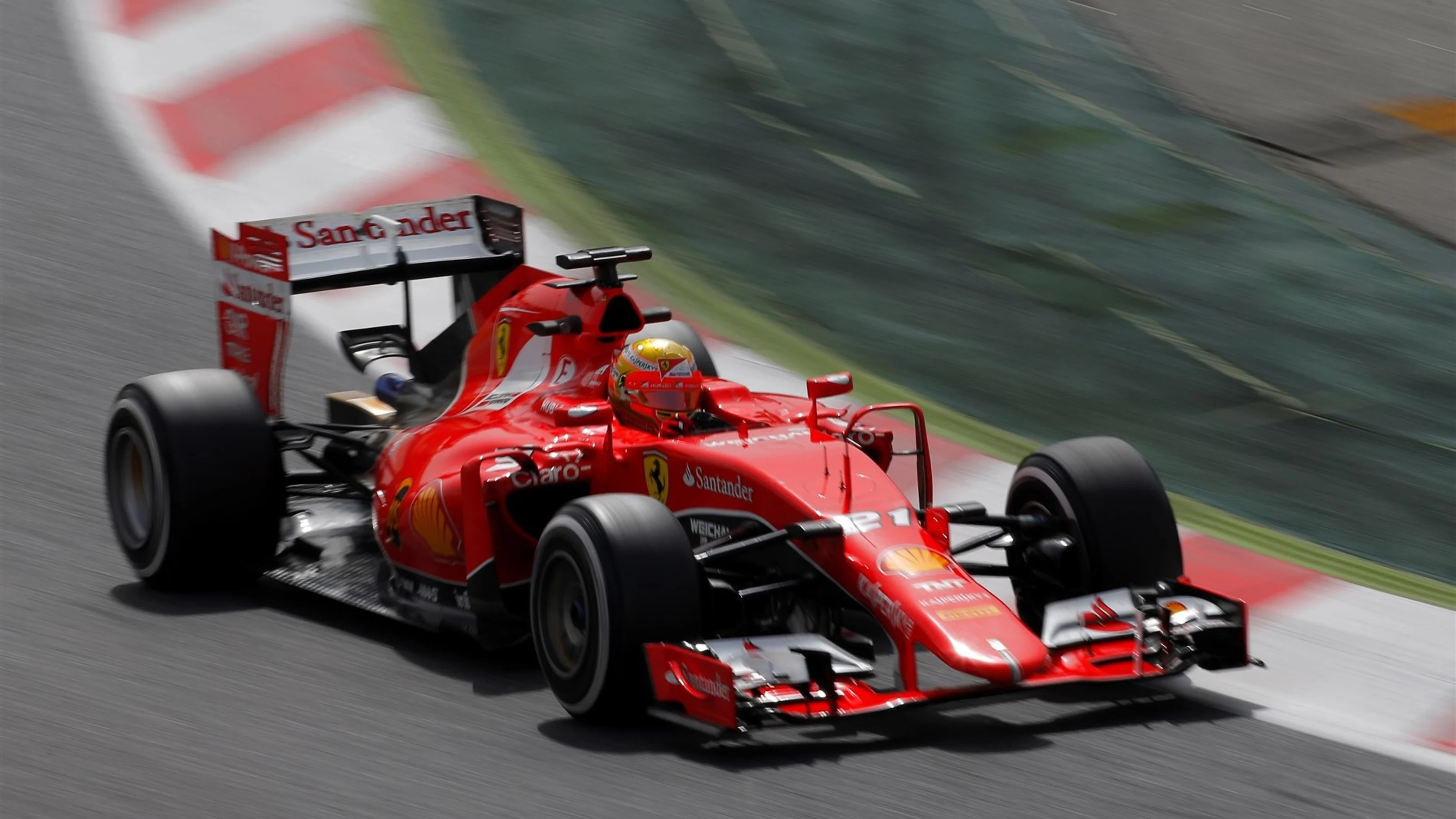 Esteban Gutierrez (MEX) Ferrari S15-T at Formula One Testing, Day One, Barcelona, Spain, 12 May