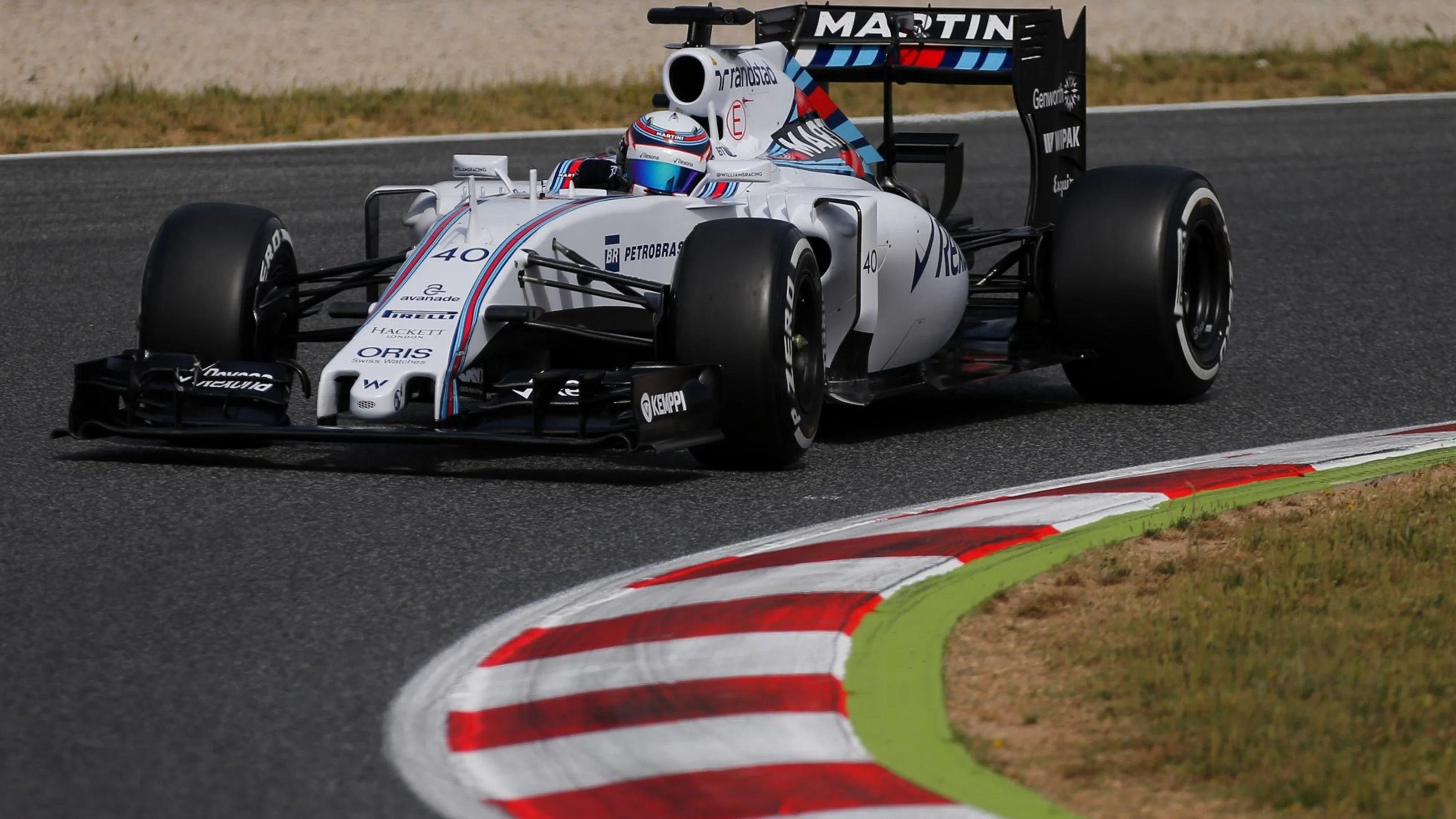 Alex Lynn (GBR) Williams FW37 at Formula One Testing, Day One, Barcelona, Spain, 12 May 2015.