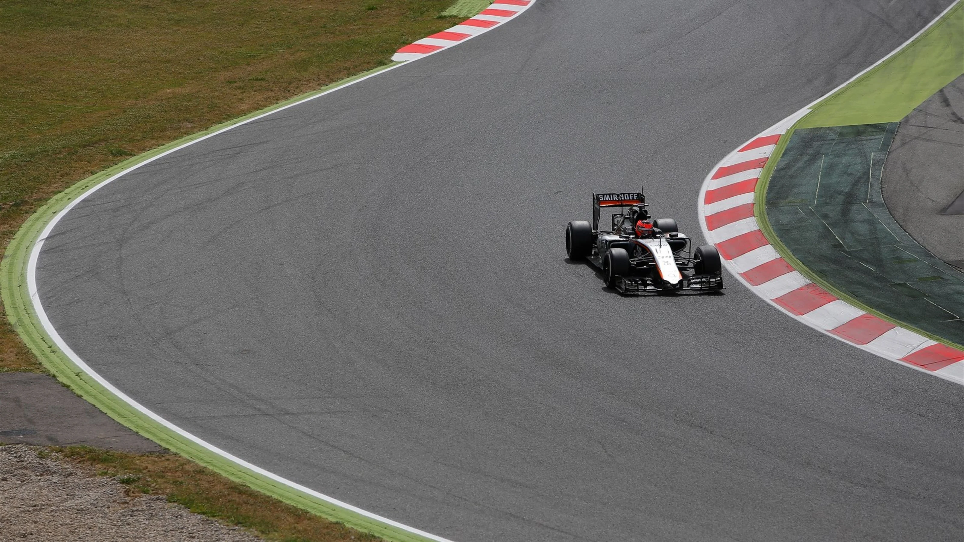 Esteban Ocon (FRA) Force India VJM08 at Formula One Testing, Day Two, Barcelona, Spain, 13 May 2015.