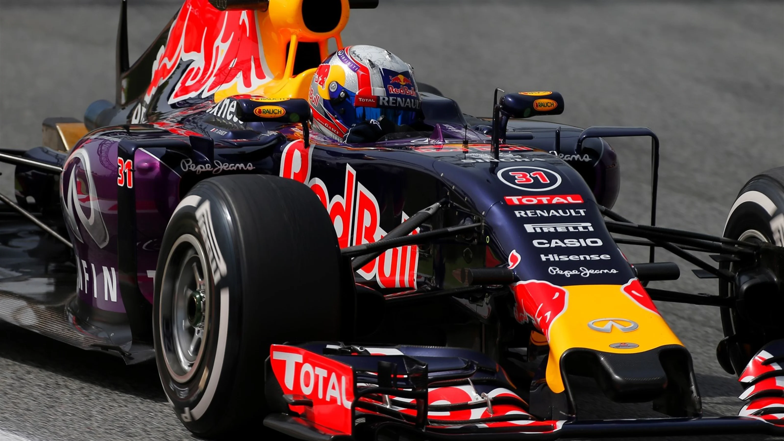 Pierre Gasly (FRA) Red Bull Racing RB11 at Formula One Testing, Day Two, Barcelona, Spain, 13 May