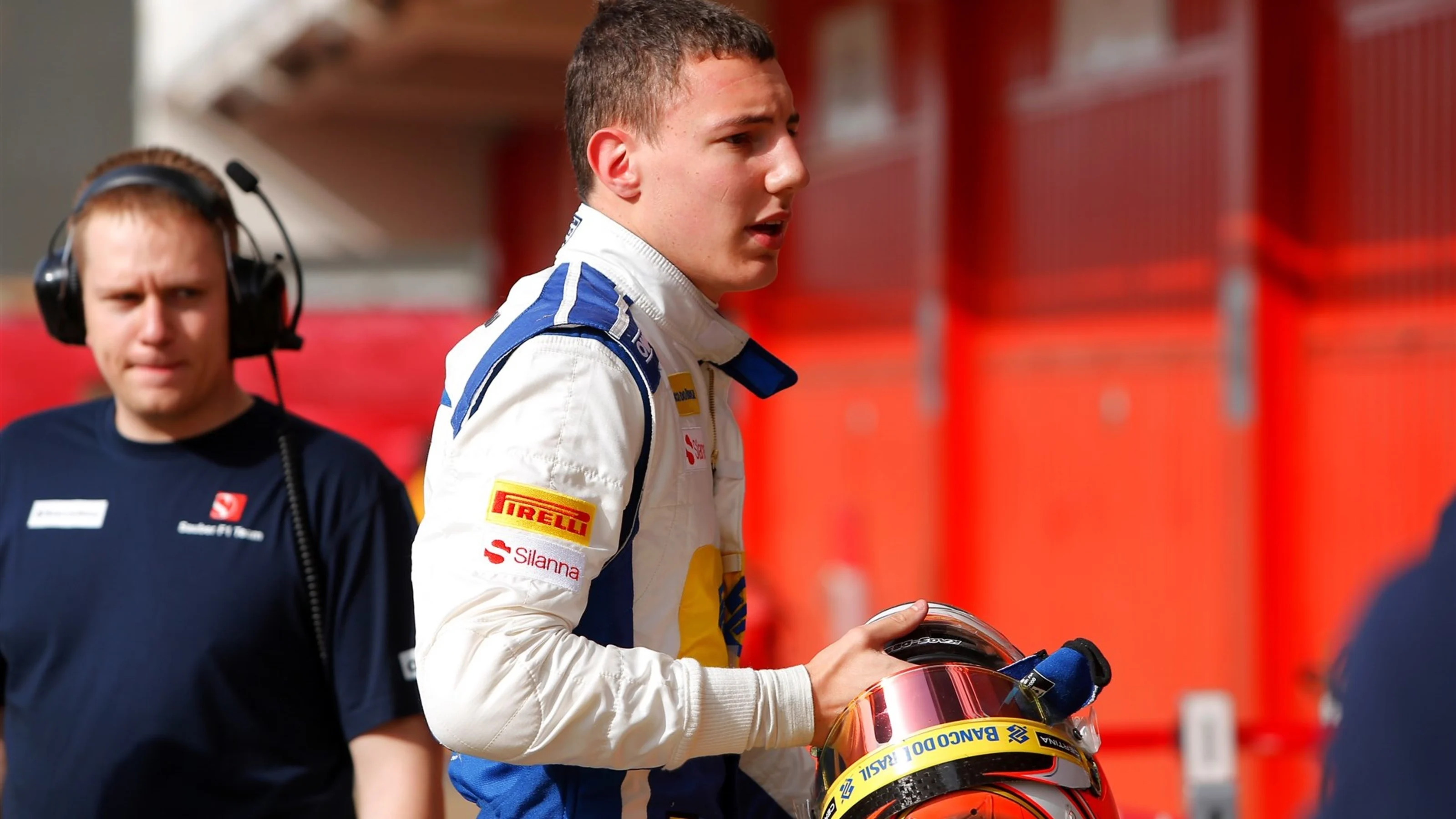 Raffaele Marciello (ITA) Sauber C34 at Formula One Testing, Day Two, Barcelona, Spain, 13 May 2015.